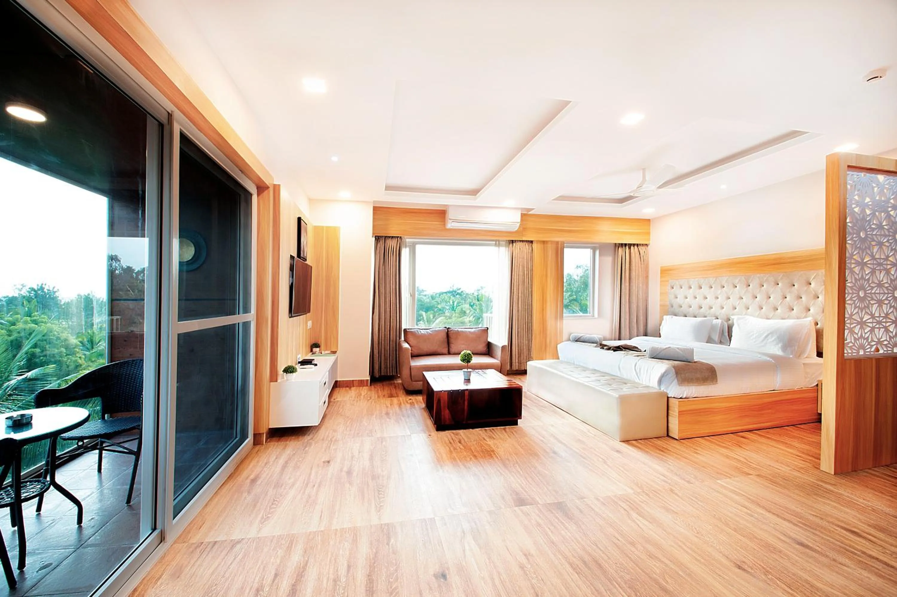 Bed in ABM Boutique Hotel