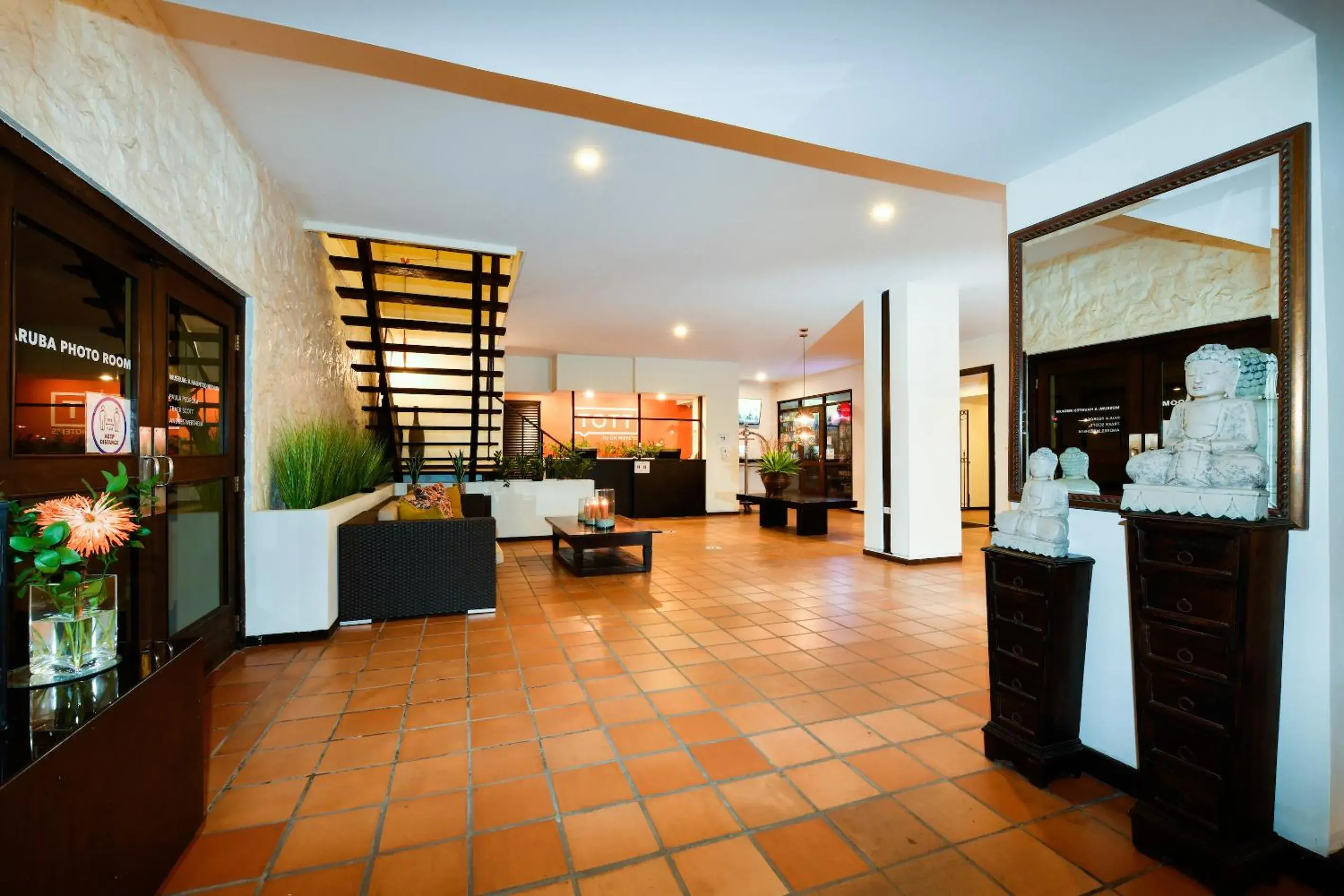 Lobby or reception in Talk of the Town Beach Hotel & Beach Club by GH Hoteles Lobby or reception in Talk of the Town Beach Hotel & Beach Club by GH Hoteles