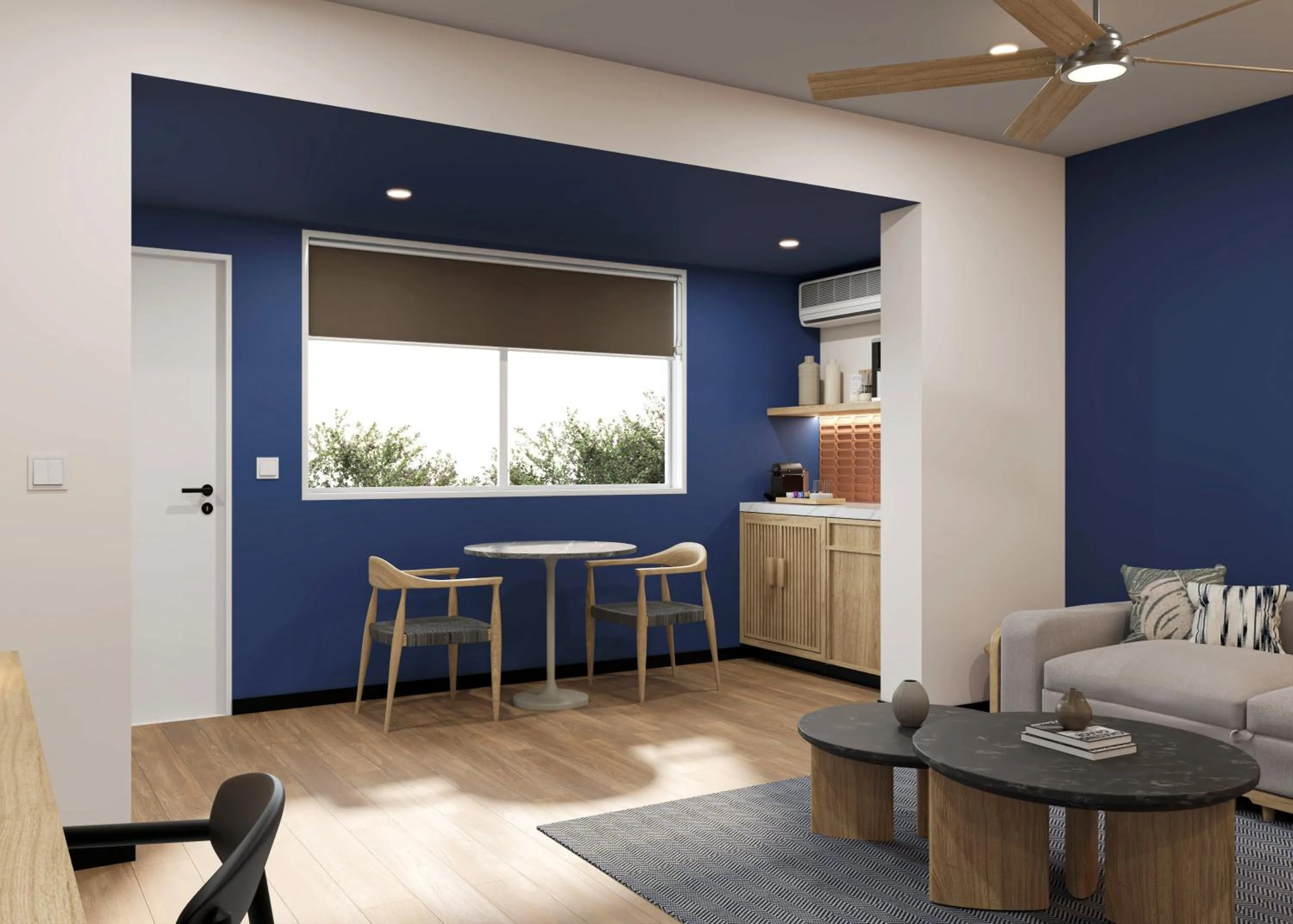 Photo of the whole room in voco Surfside Aruba by IHG