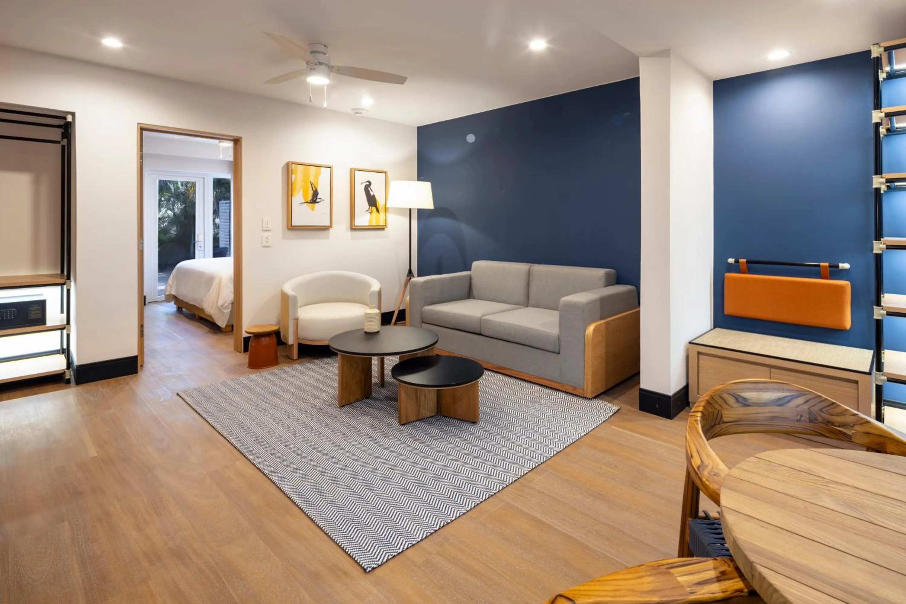 Seating area, Bed in voco Surfside Aruba by IHG