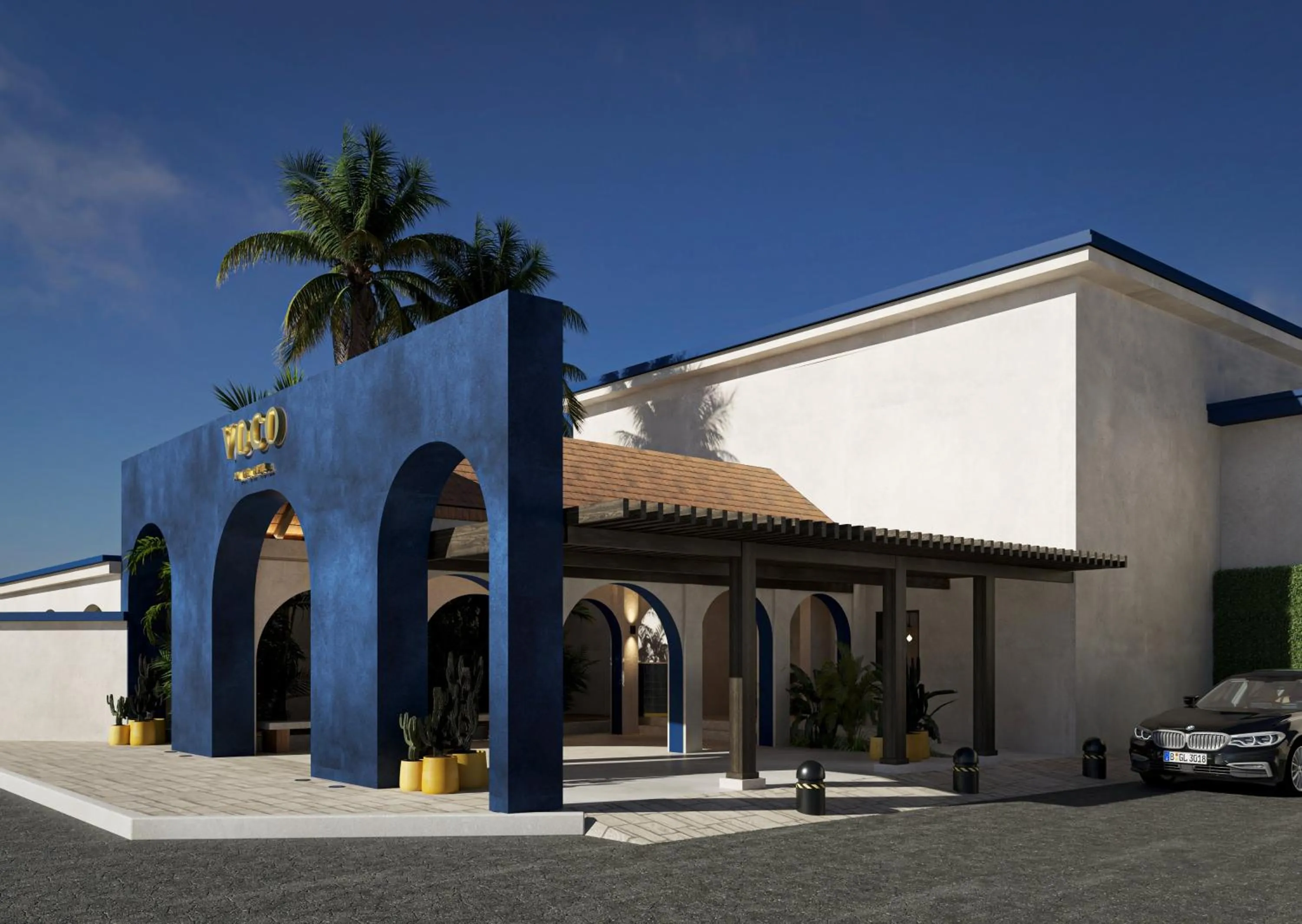 Property building in voco Surfside Aruba by IHG