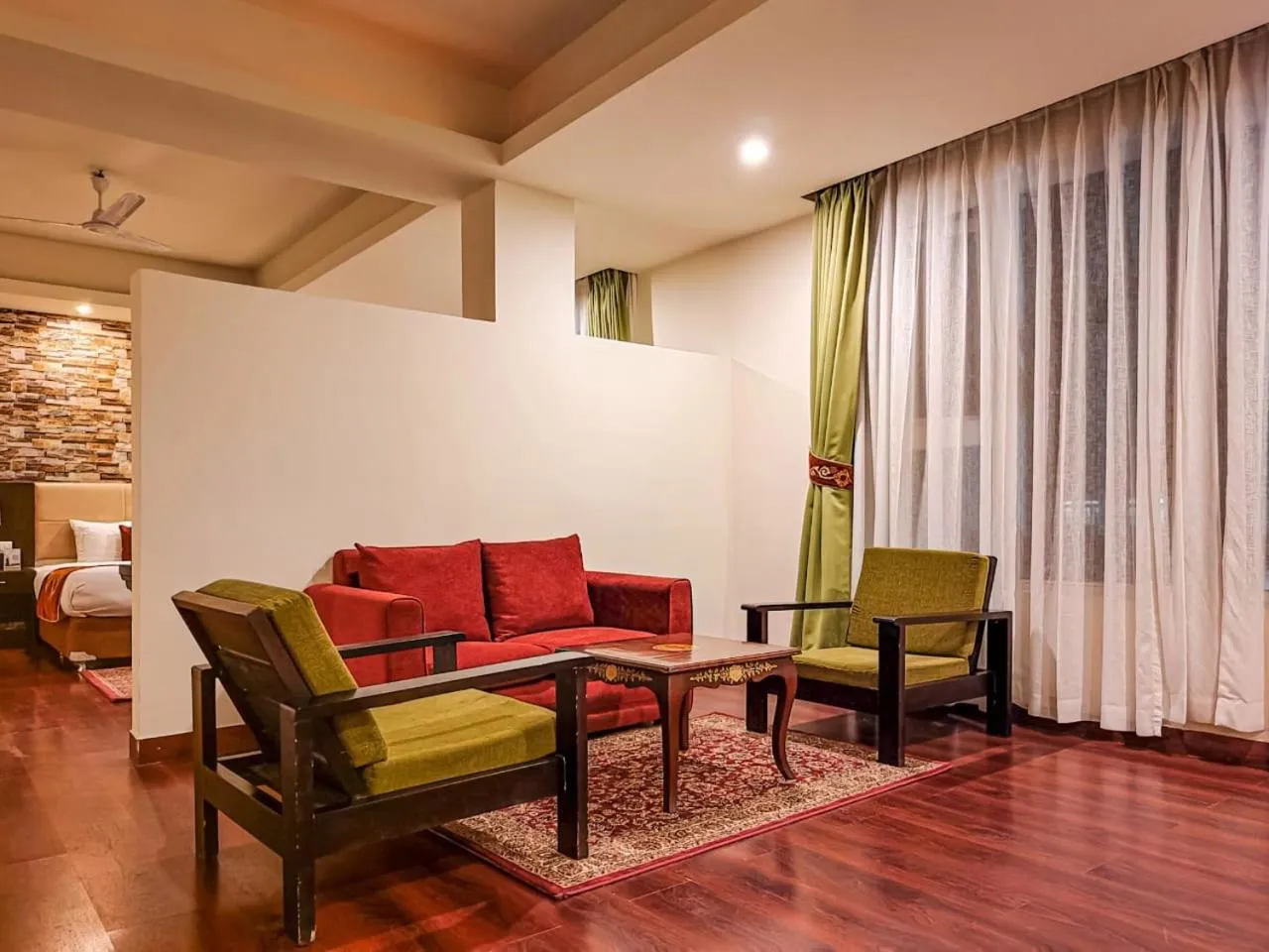 Seating area in The Fern Denzong Hotel & Spa Gangtok, Sikkim