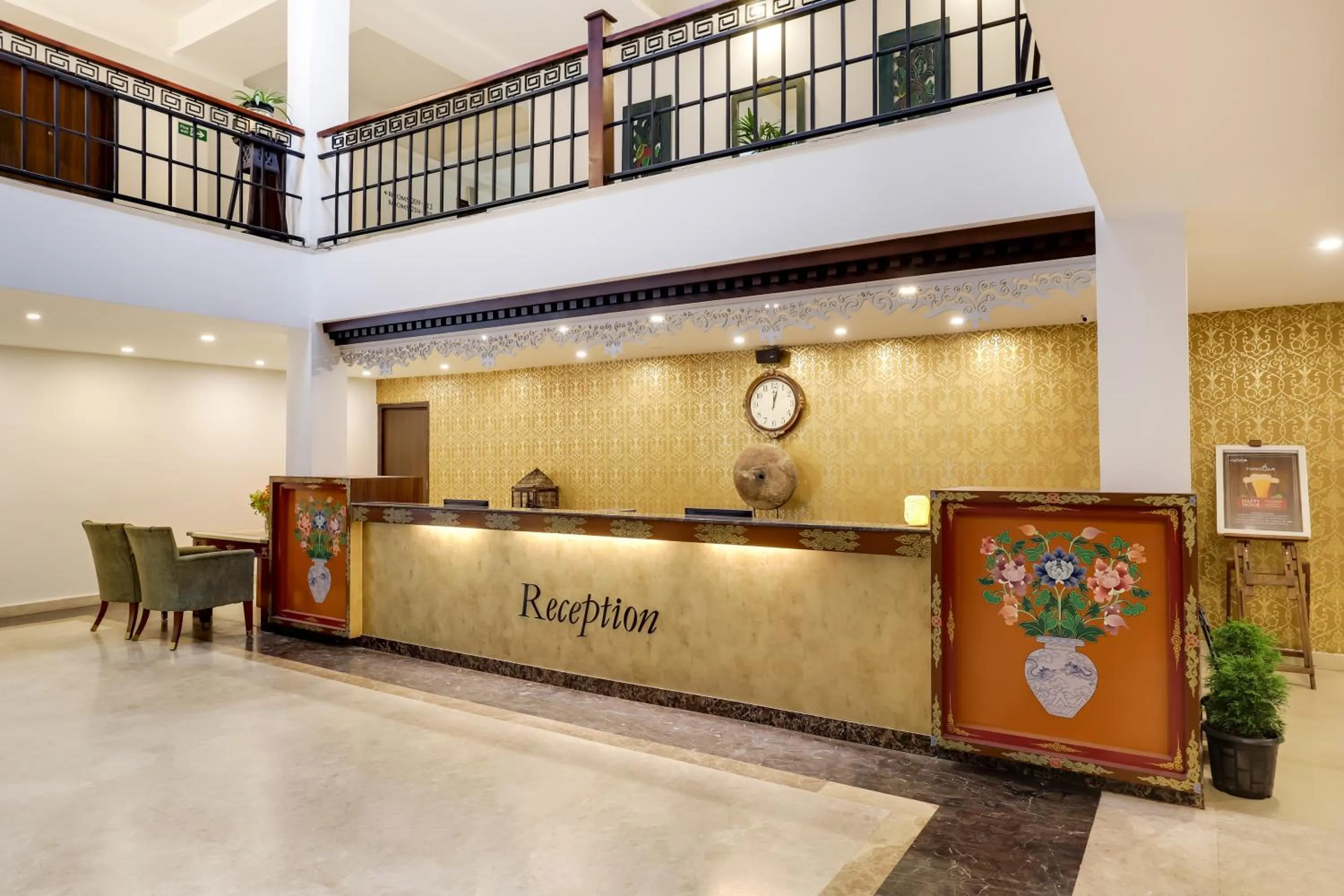 Lobby or reception in The Fern Denzong Hotel & Spa Gangtok, Sikkim