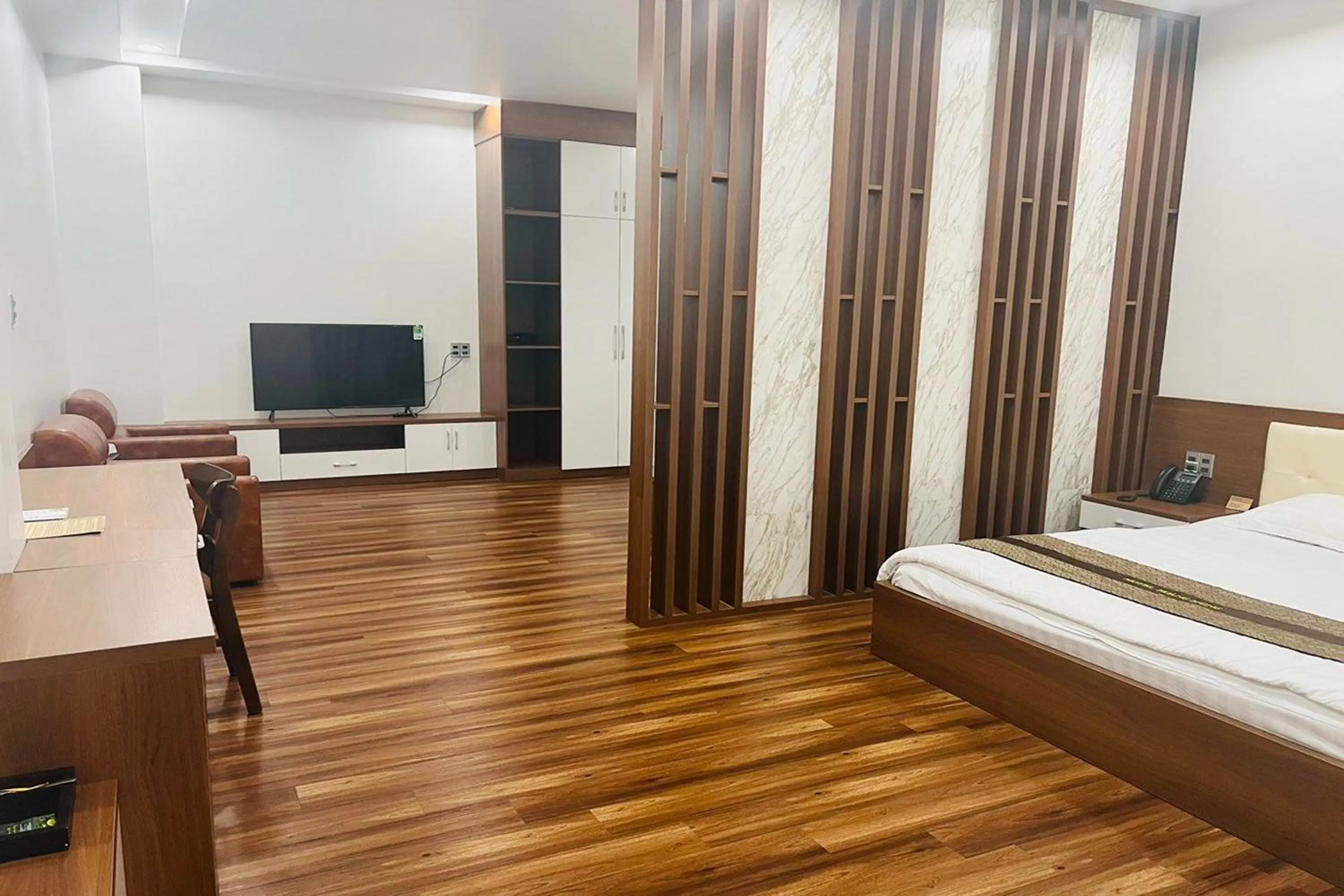 Bed in Hoang Hung Hotel