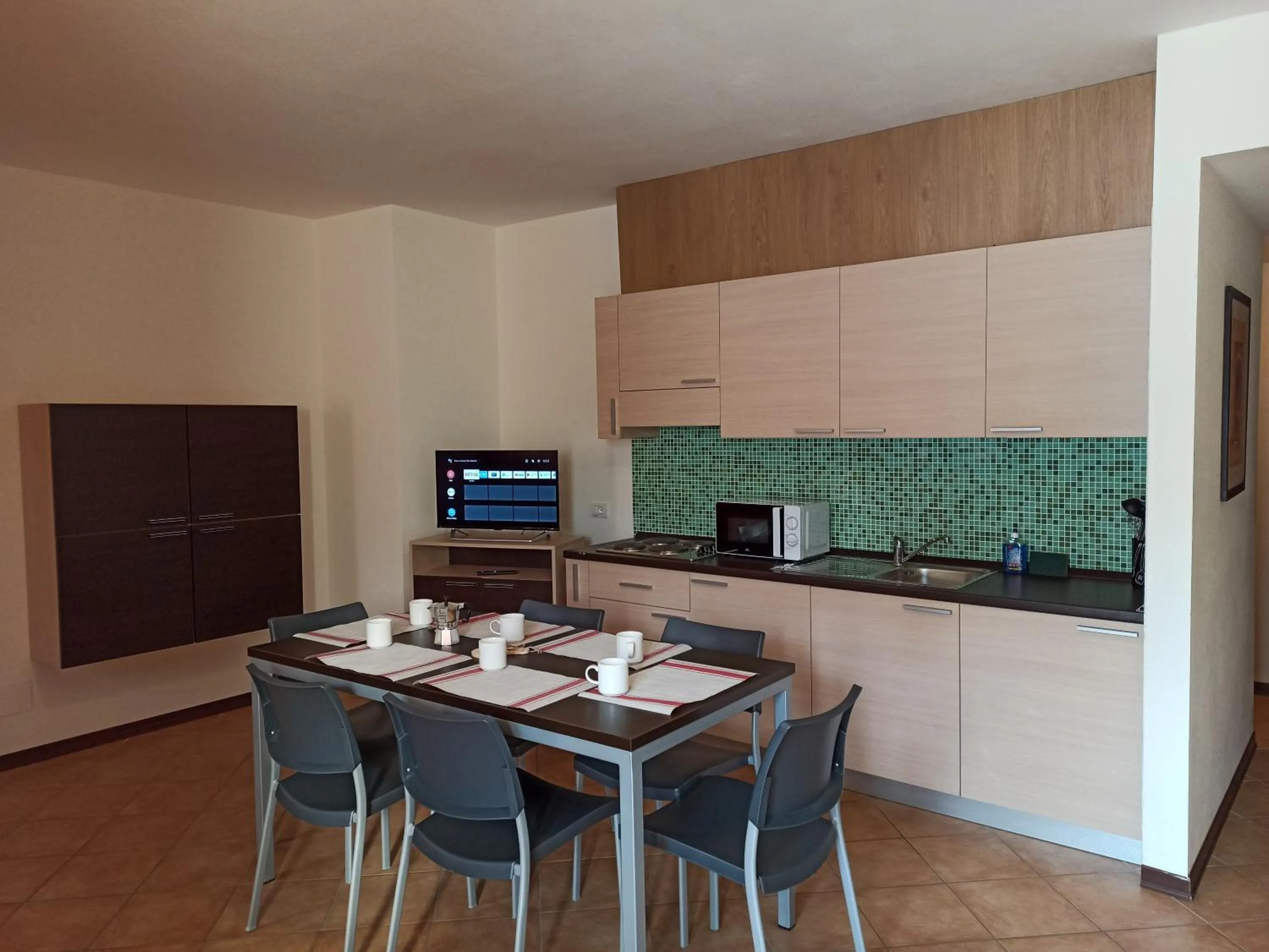 Kitchen or kitchenette in Residence le Polle