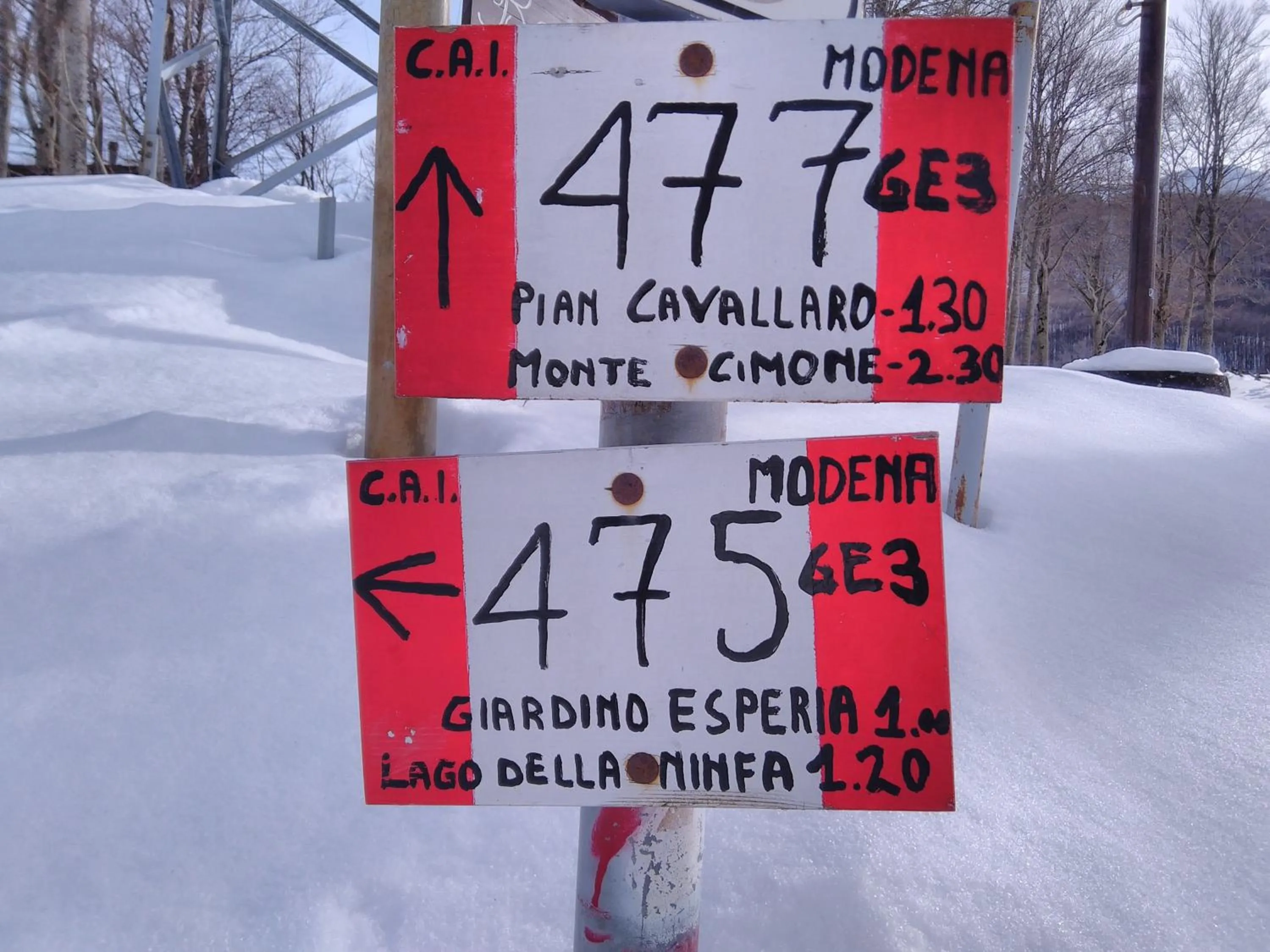 Hiking in Residence le Polle