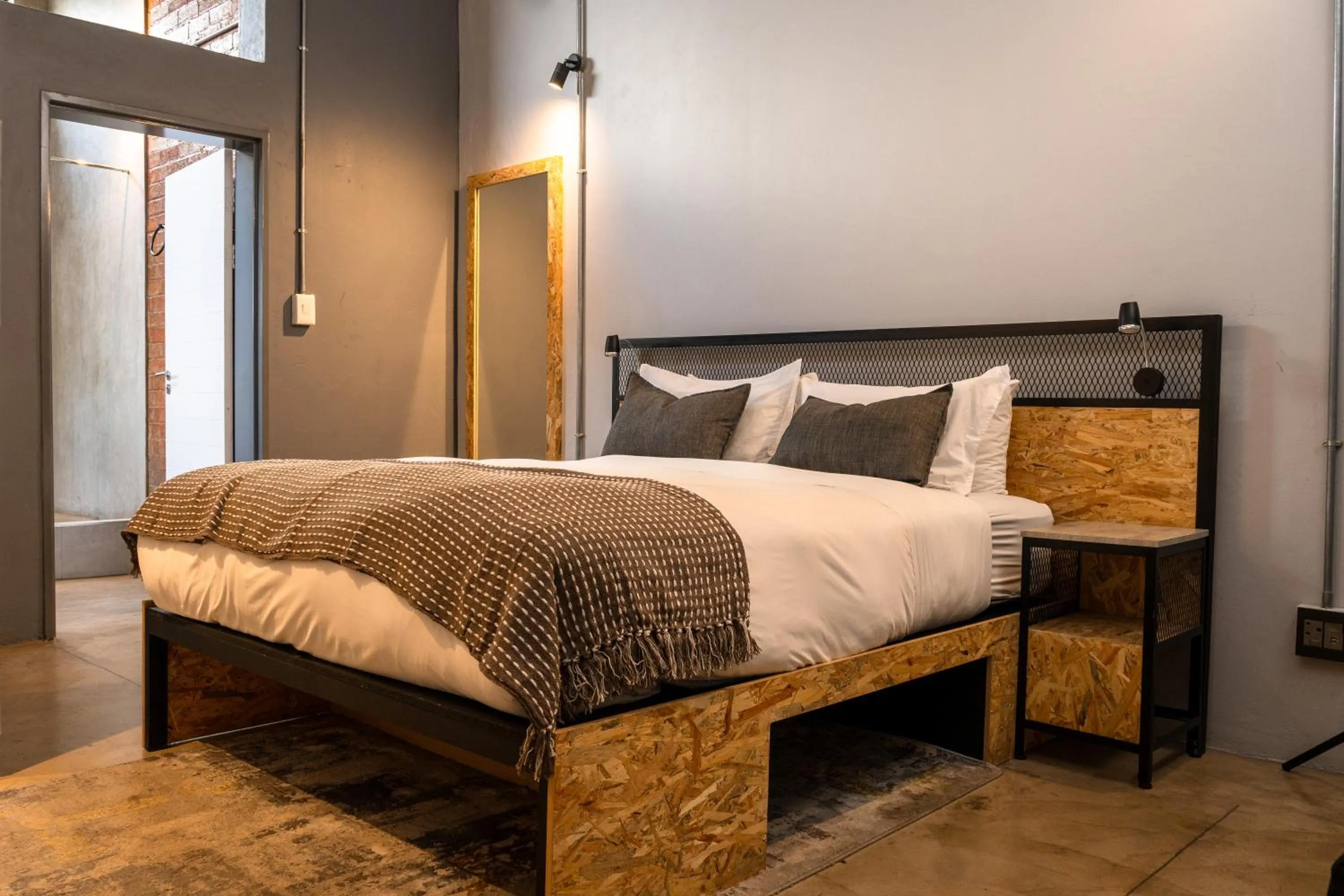 Bed in Lilian Lofts Hotel & Spa