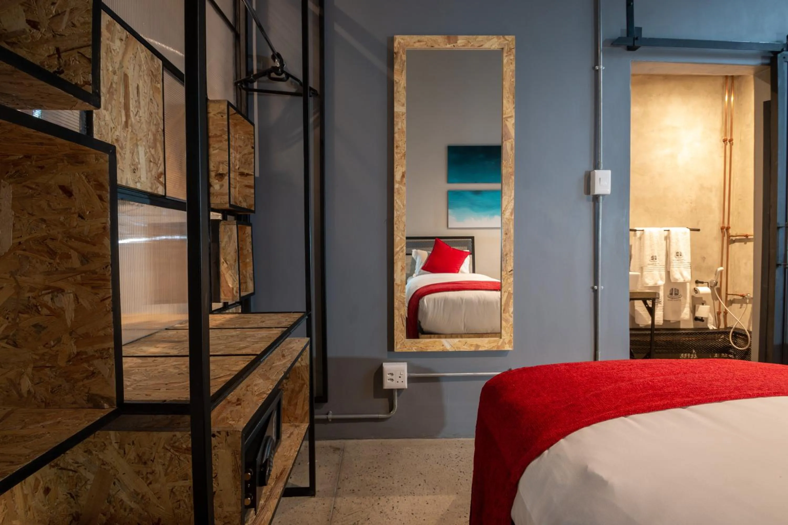 Bed in Lilian Lofts Hotel & Spa