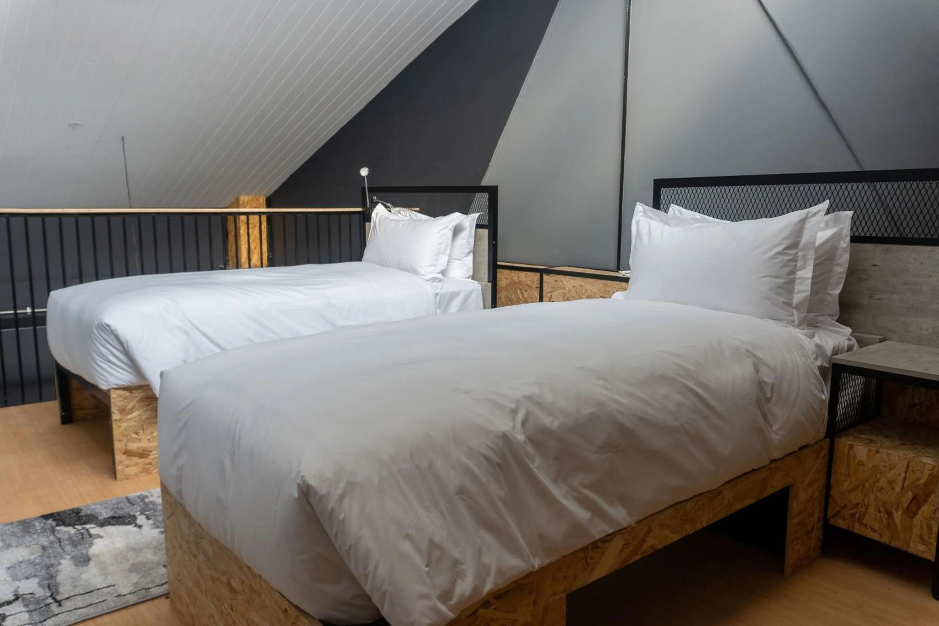 Bed in Lilian Lofts Hotel & Spa