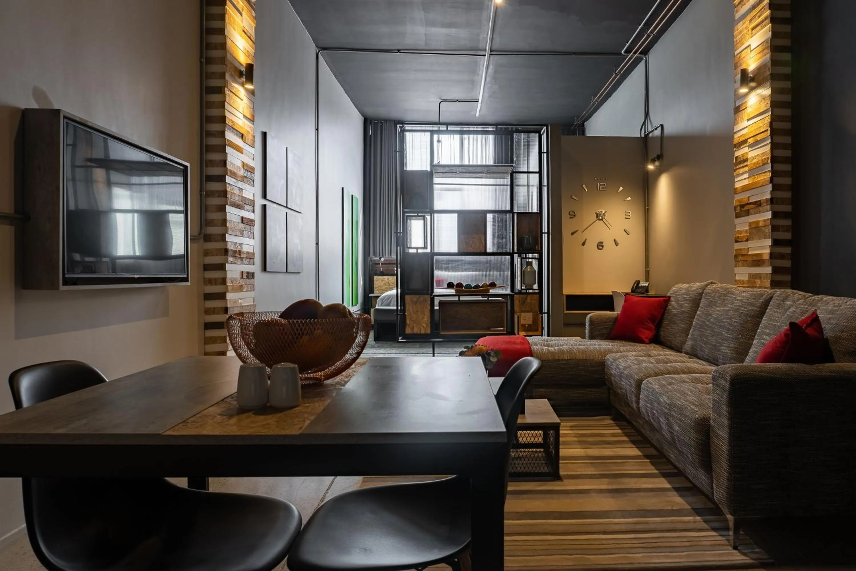 Seating area in Lilian Lofts Hotel & Spa