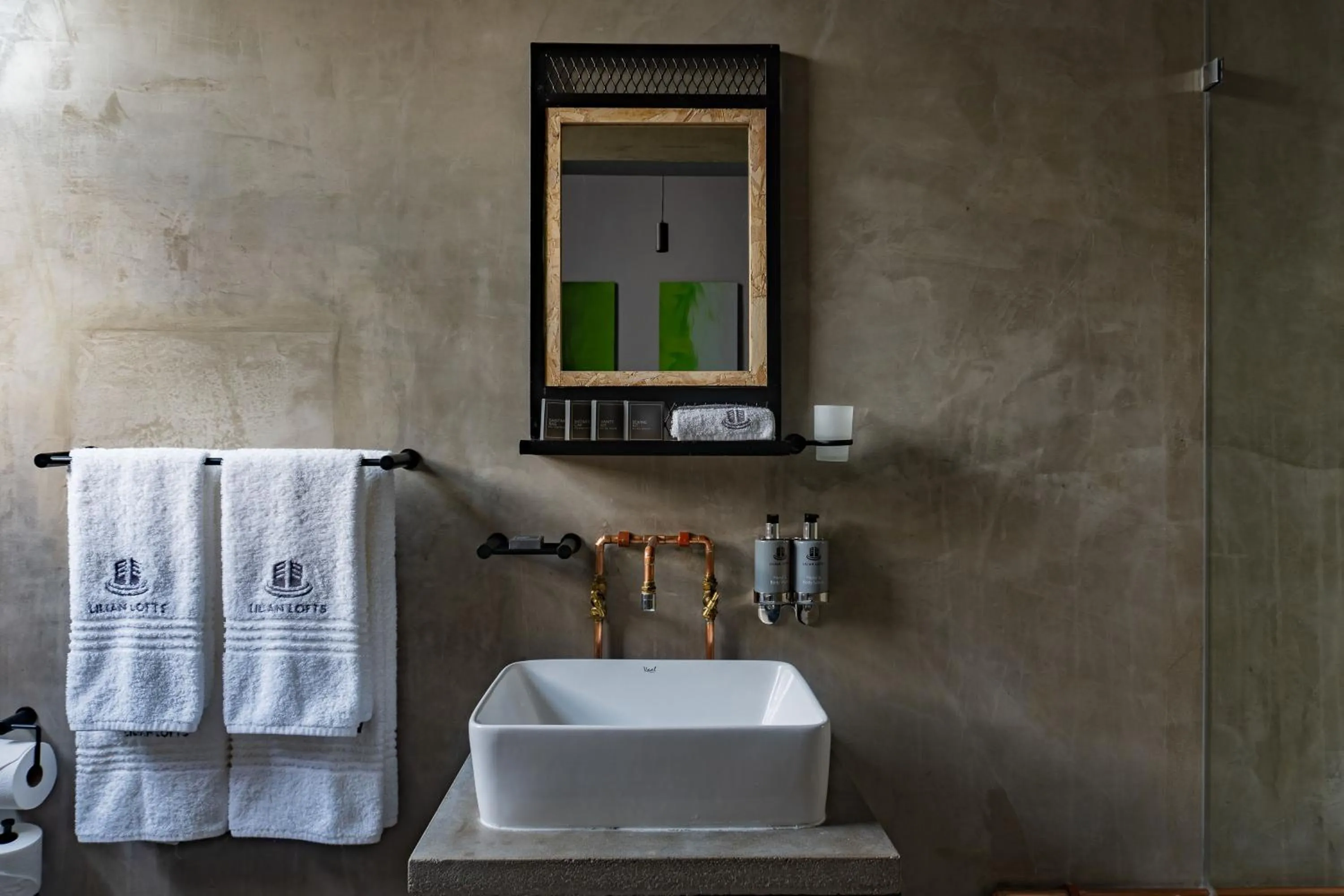 Bathroom in Lilian Lofts Hotel & Spa