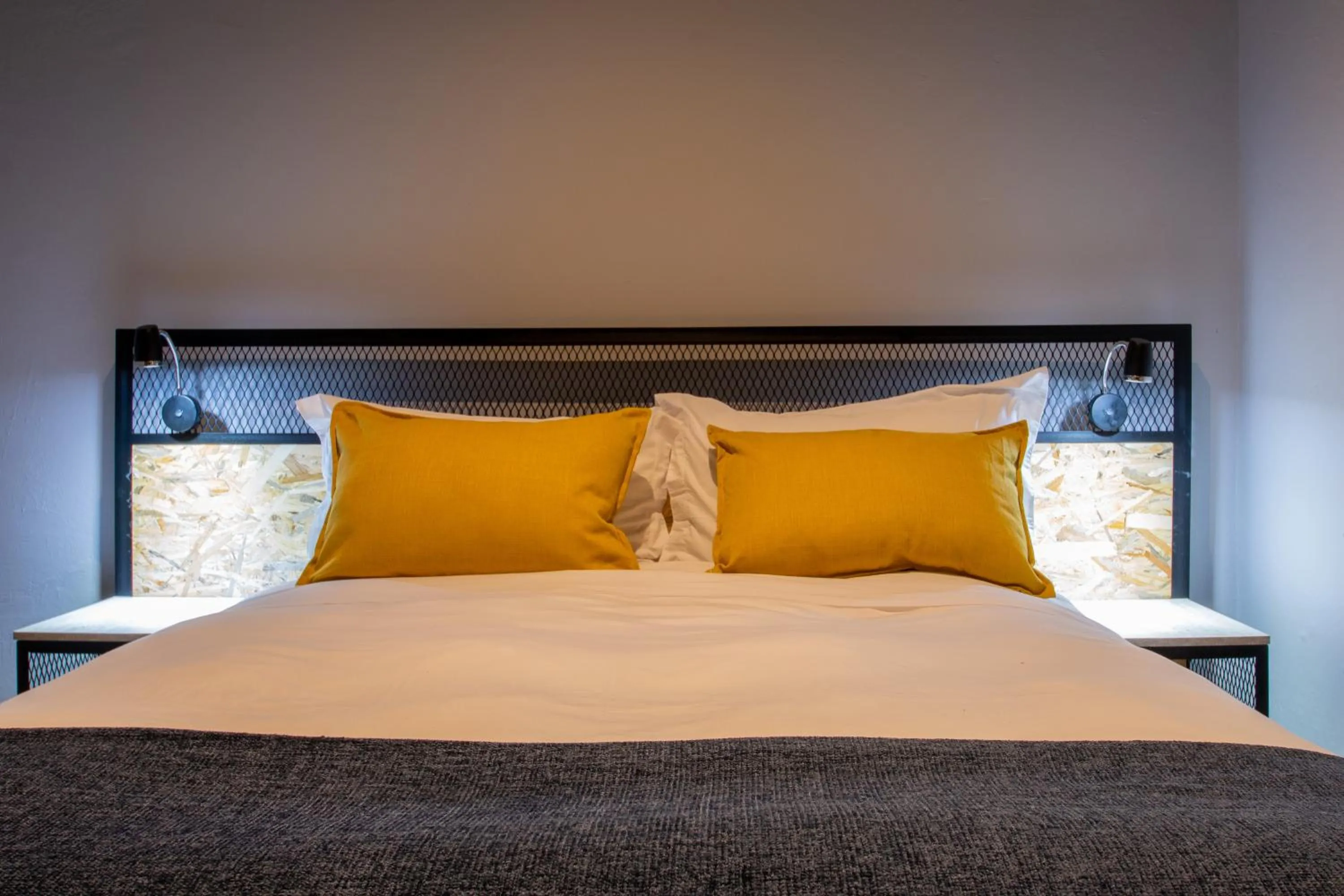 Bed in Lilian Lofts Hotel & Spa