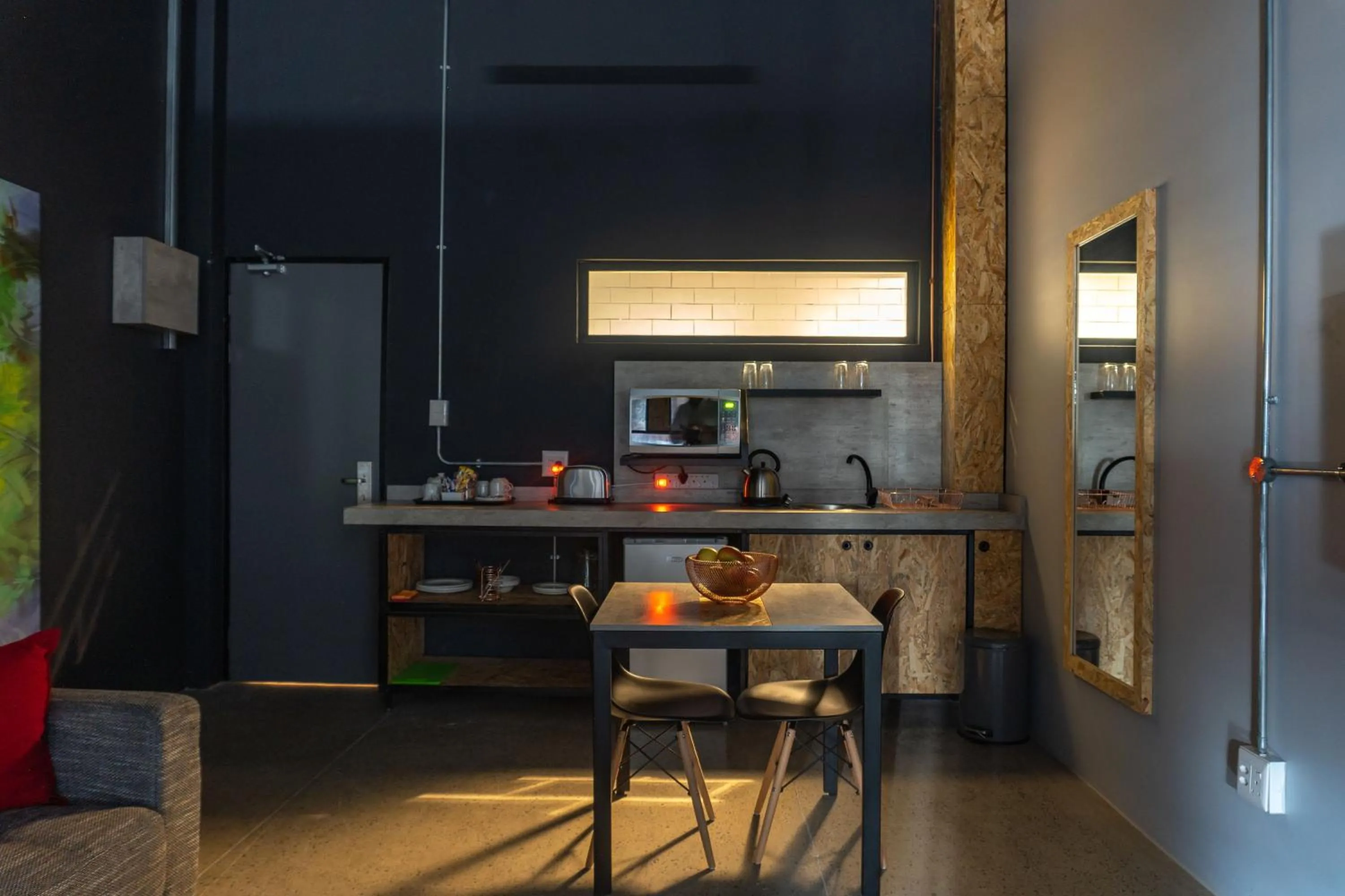 Kitchen or kitchenette in Lilian Lofts Hotel & Spa
