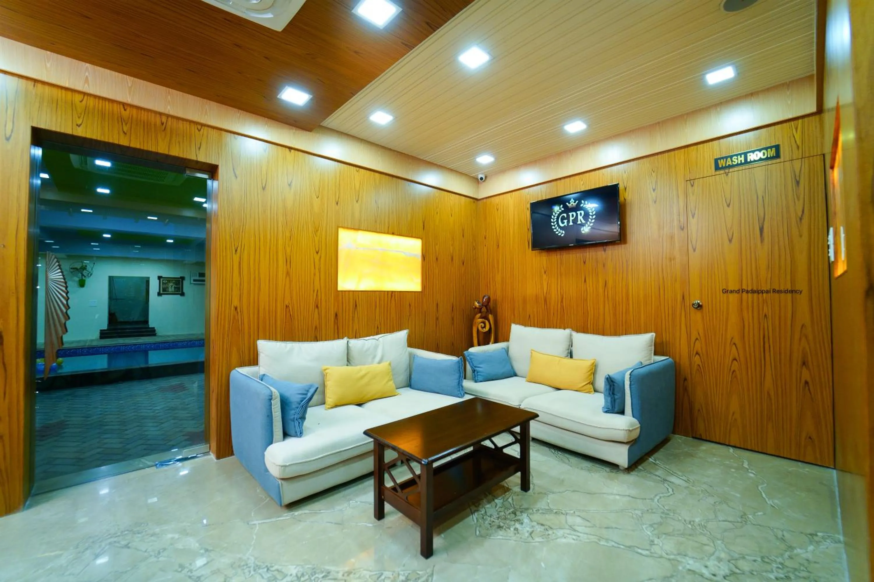 Lobby or reception in Grand Padappai Residency - GPR