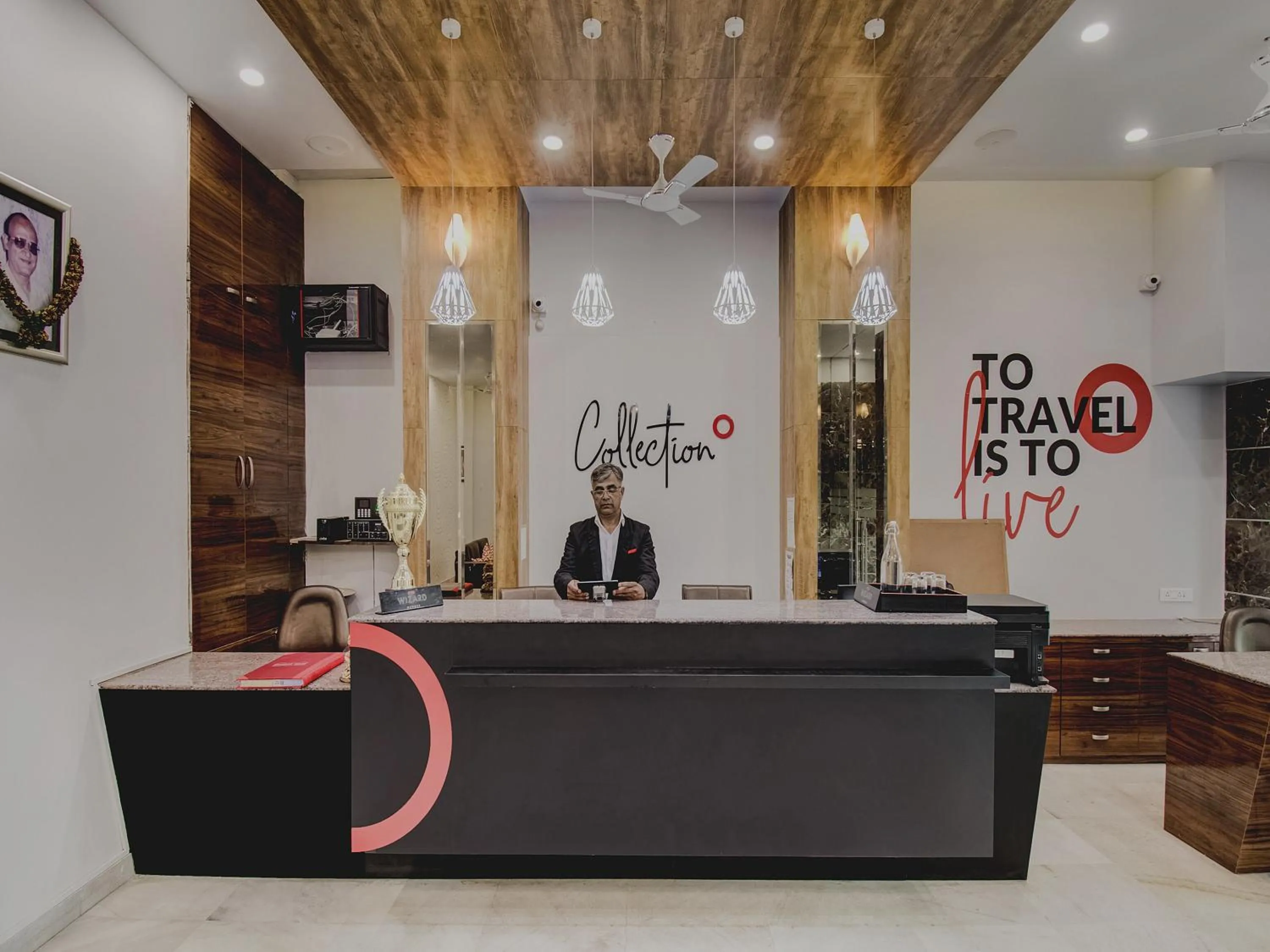 Lobby or reception in Collection O Rajdhani Hotel