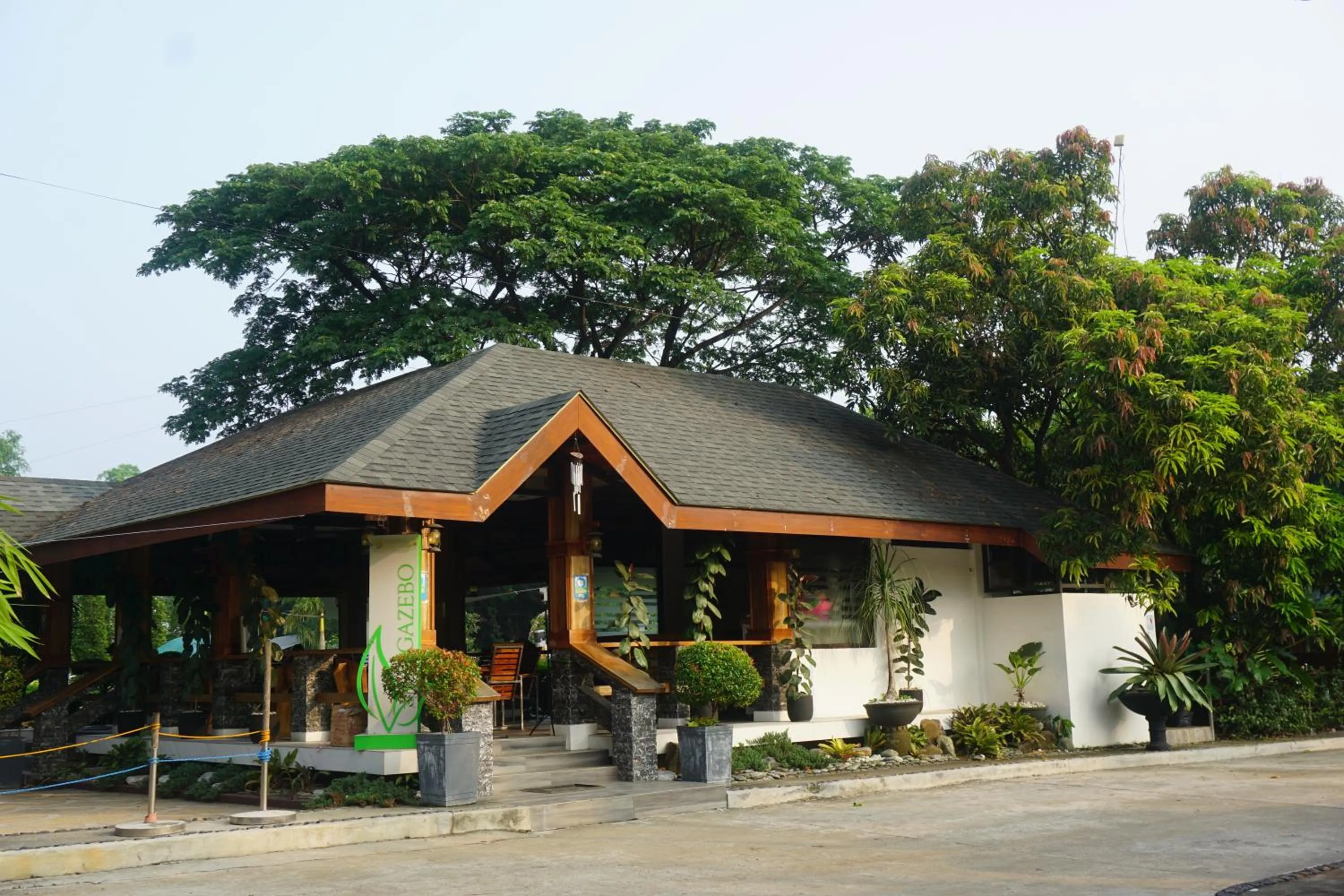 Property building in Floating Sanctuary Resort powered by Cocotel