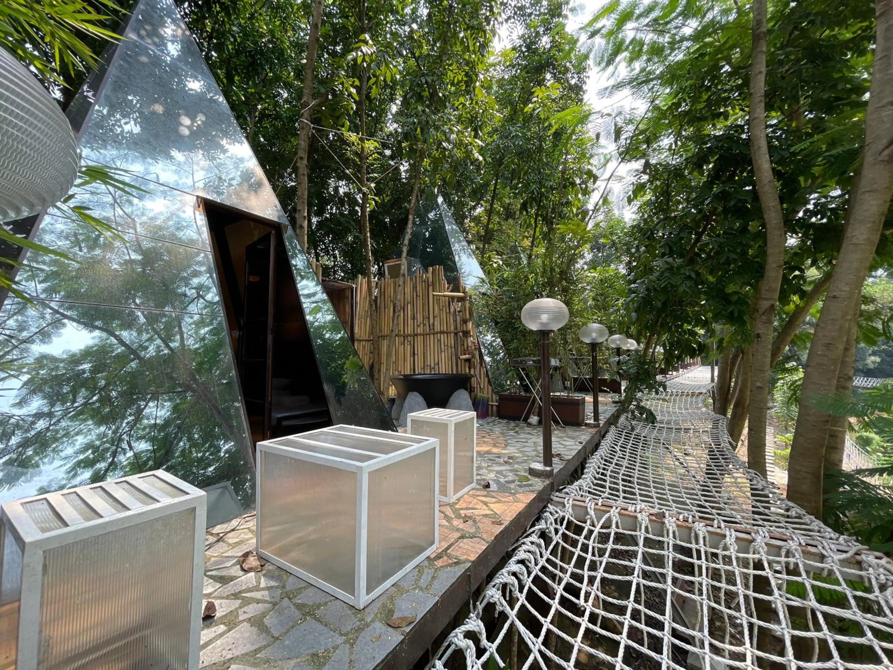 Patio in Floating Sanctuary Resort powered by Cocotel