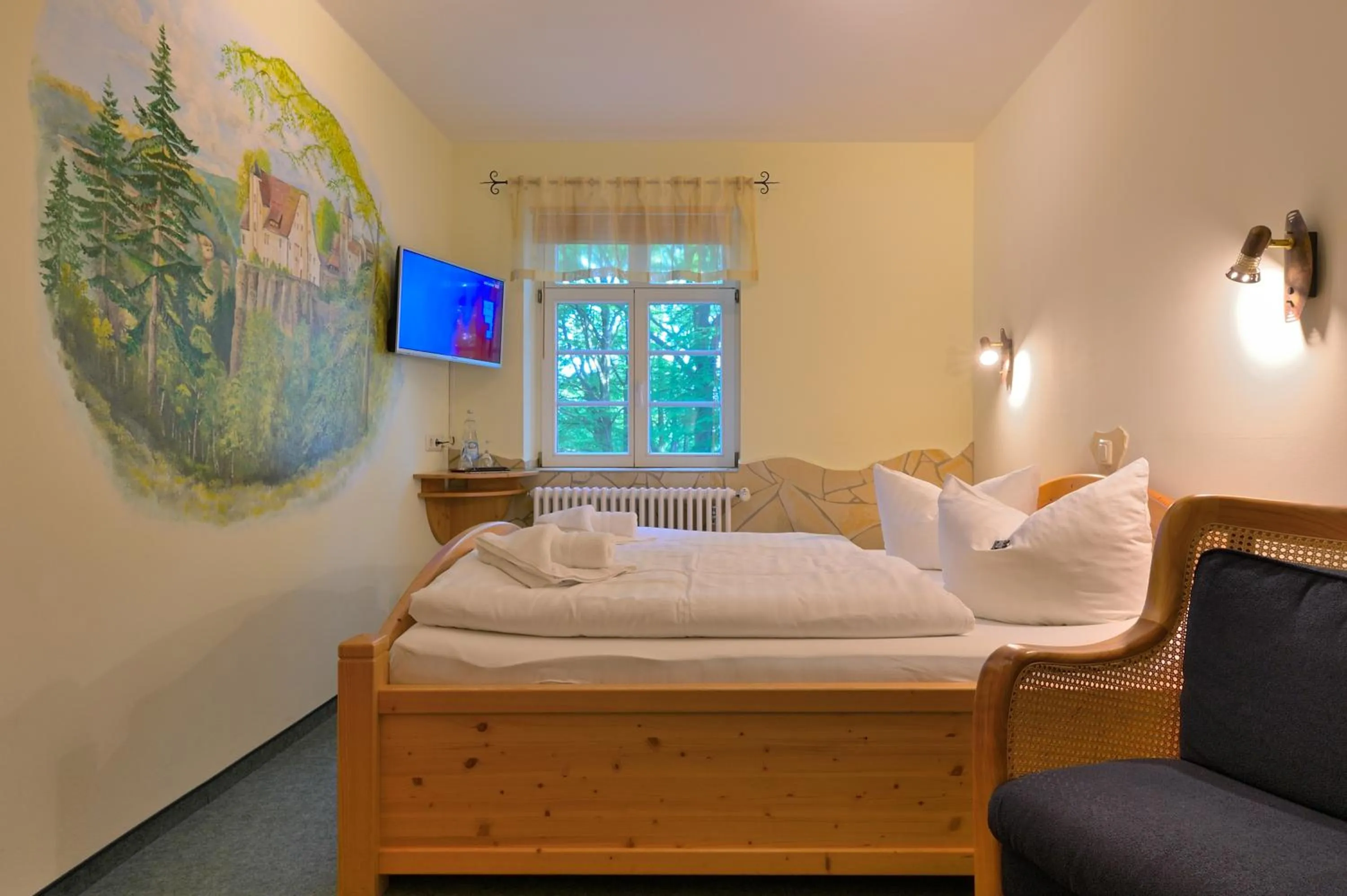 Bed in Gasthof Ungerberg