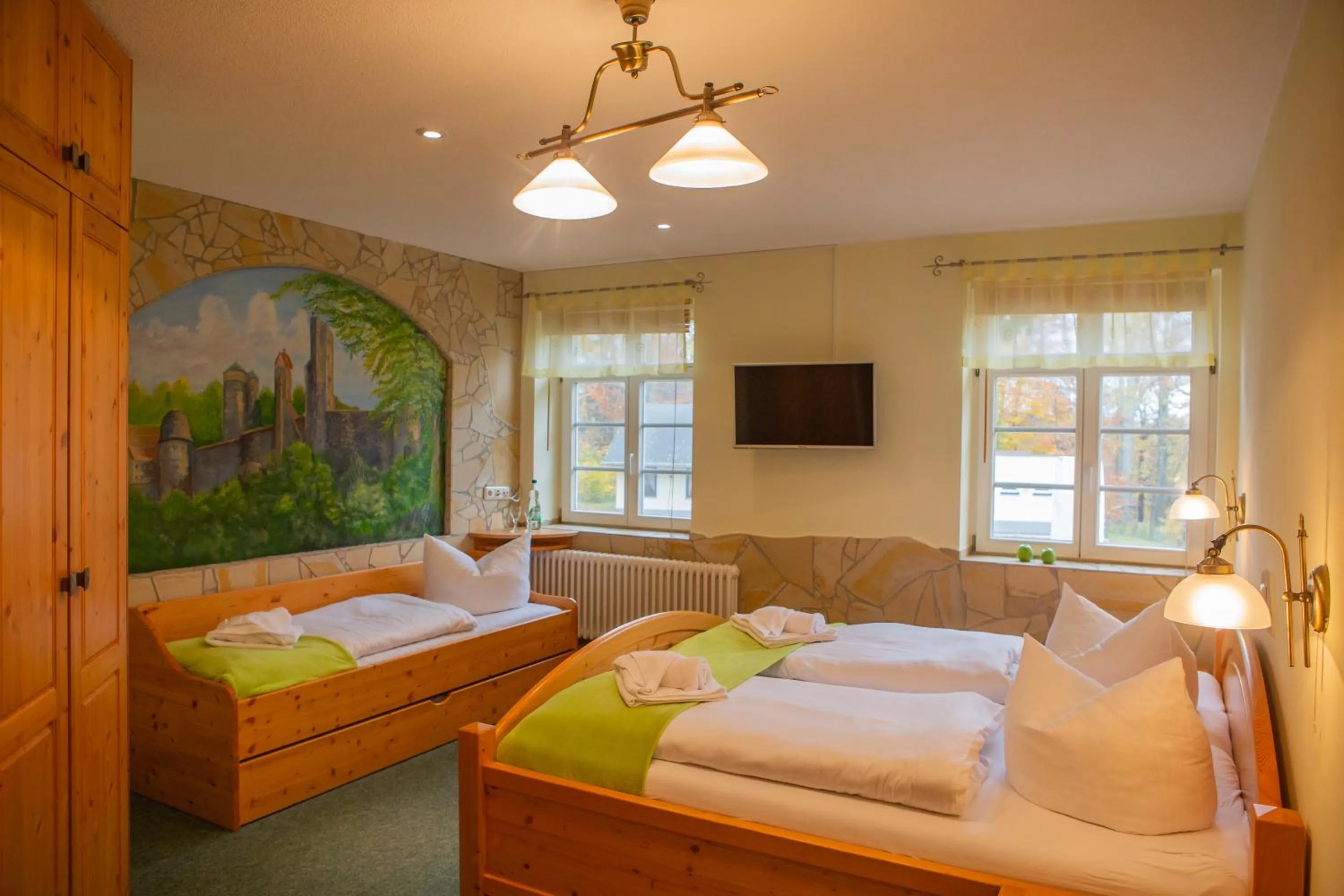 Photo of the whole room, Bed in Gasthof Ungerberg