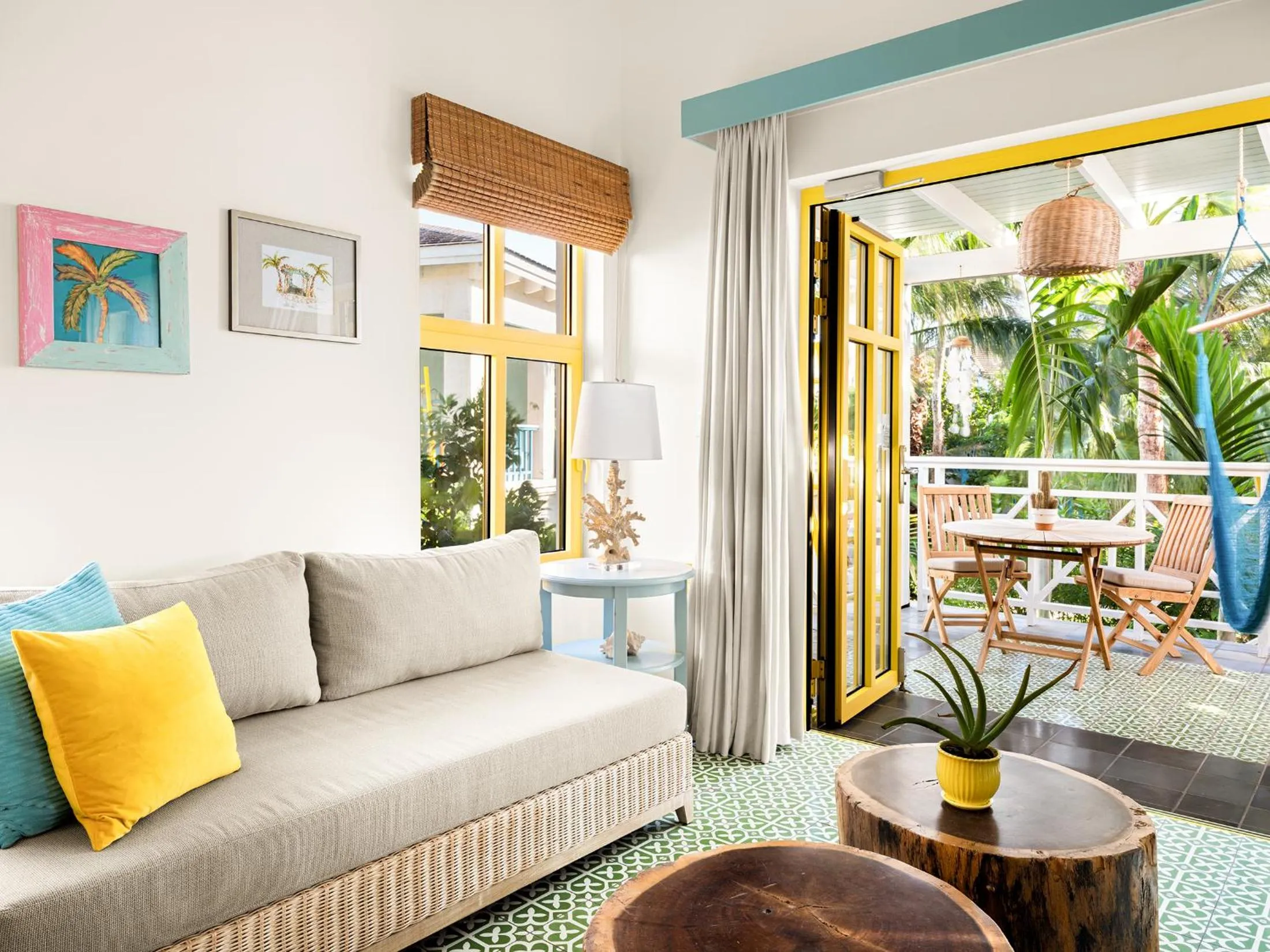 Balcony/Terrace in Boardwalk Boutique Hotel Aruba - Adults Only