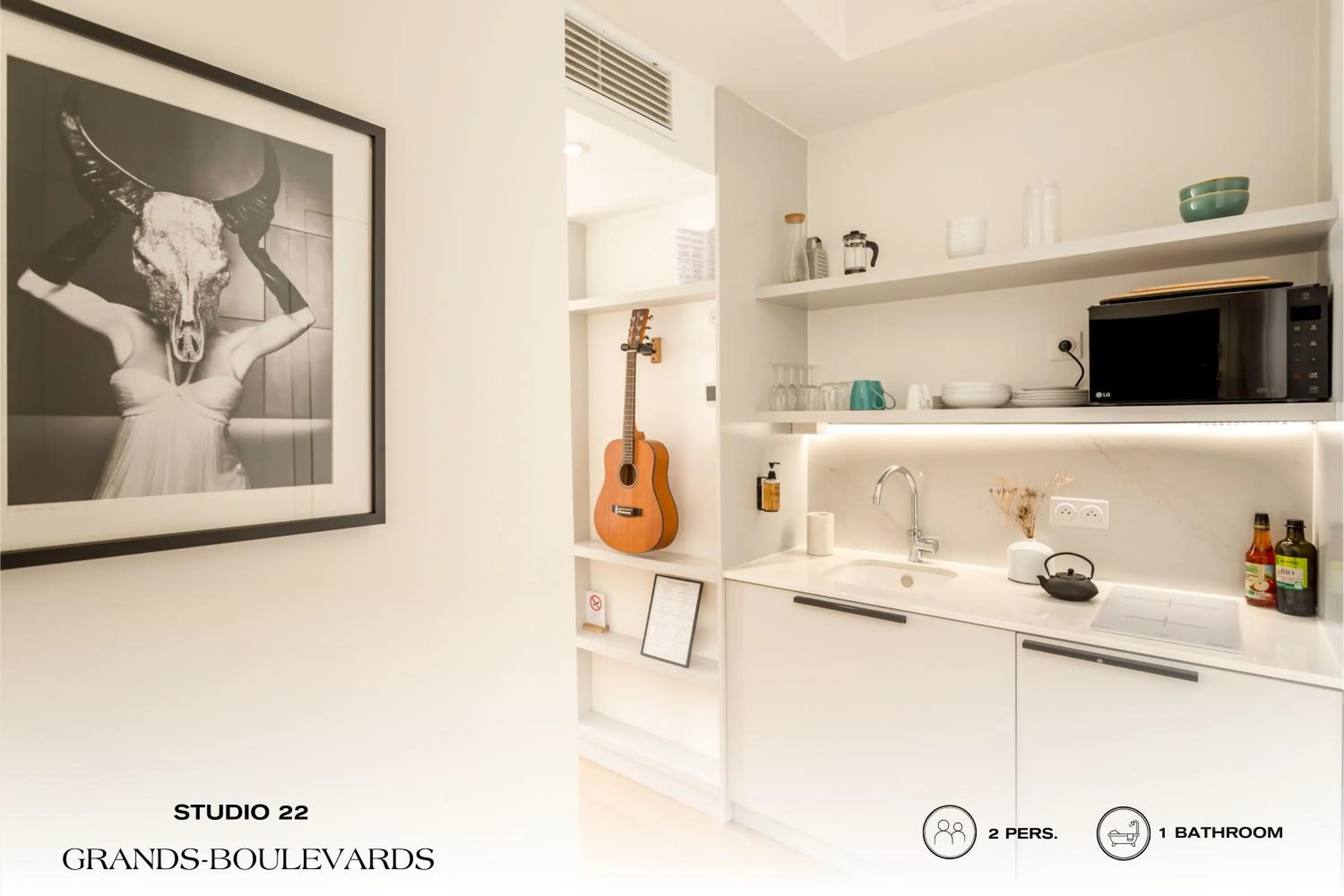 Kitchen or kitchenette in Beauquartier - Grands Boulevards