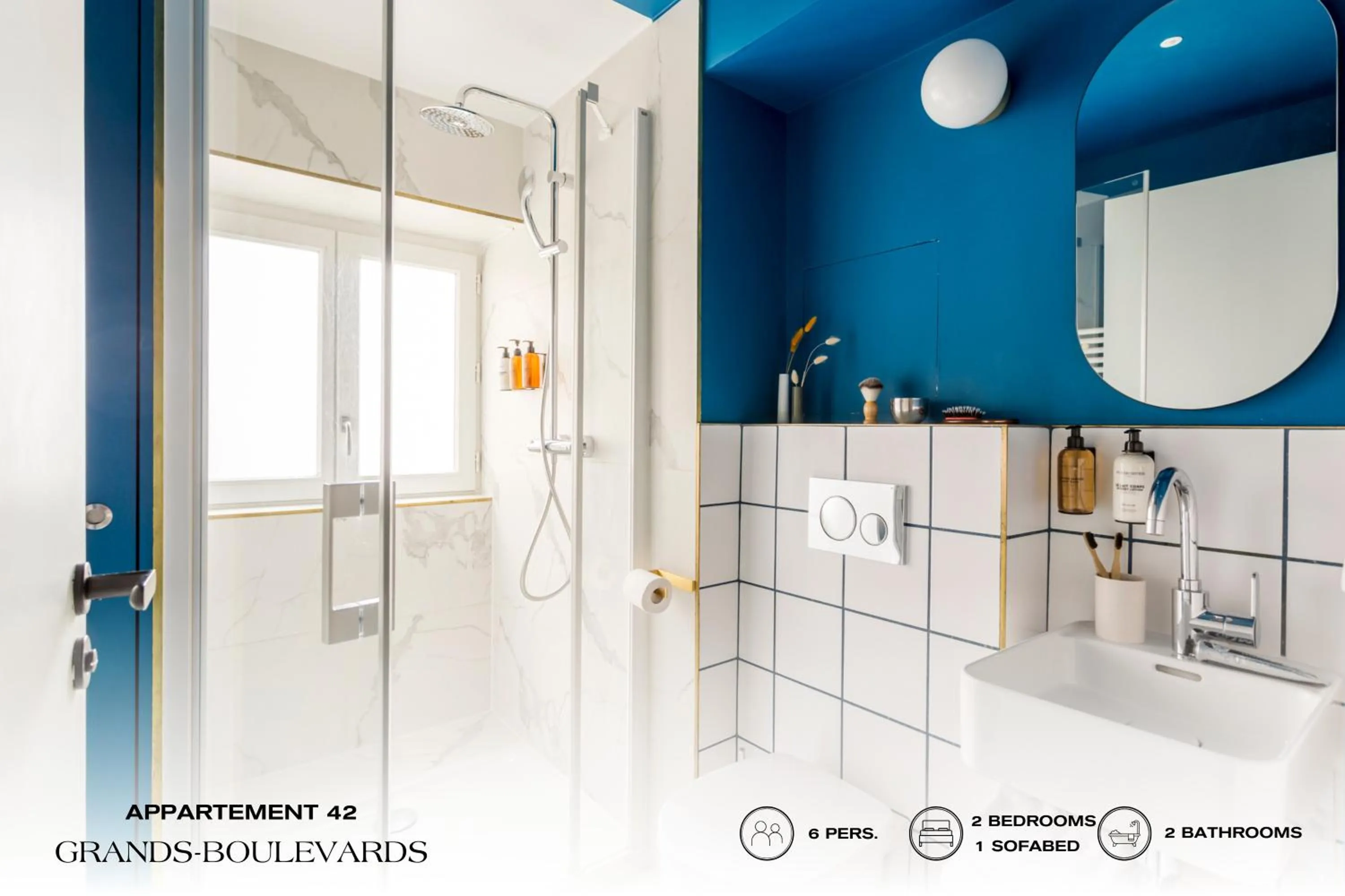 Shower in Beauquartier - Grands Boulevards