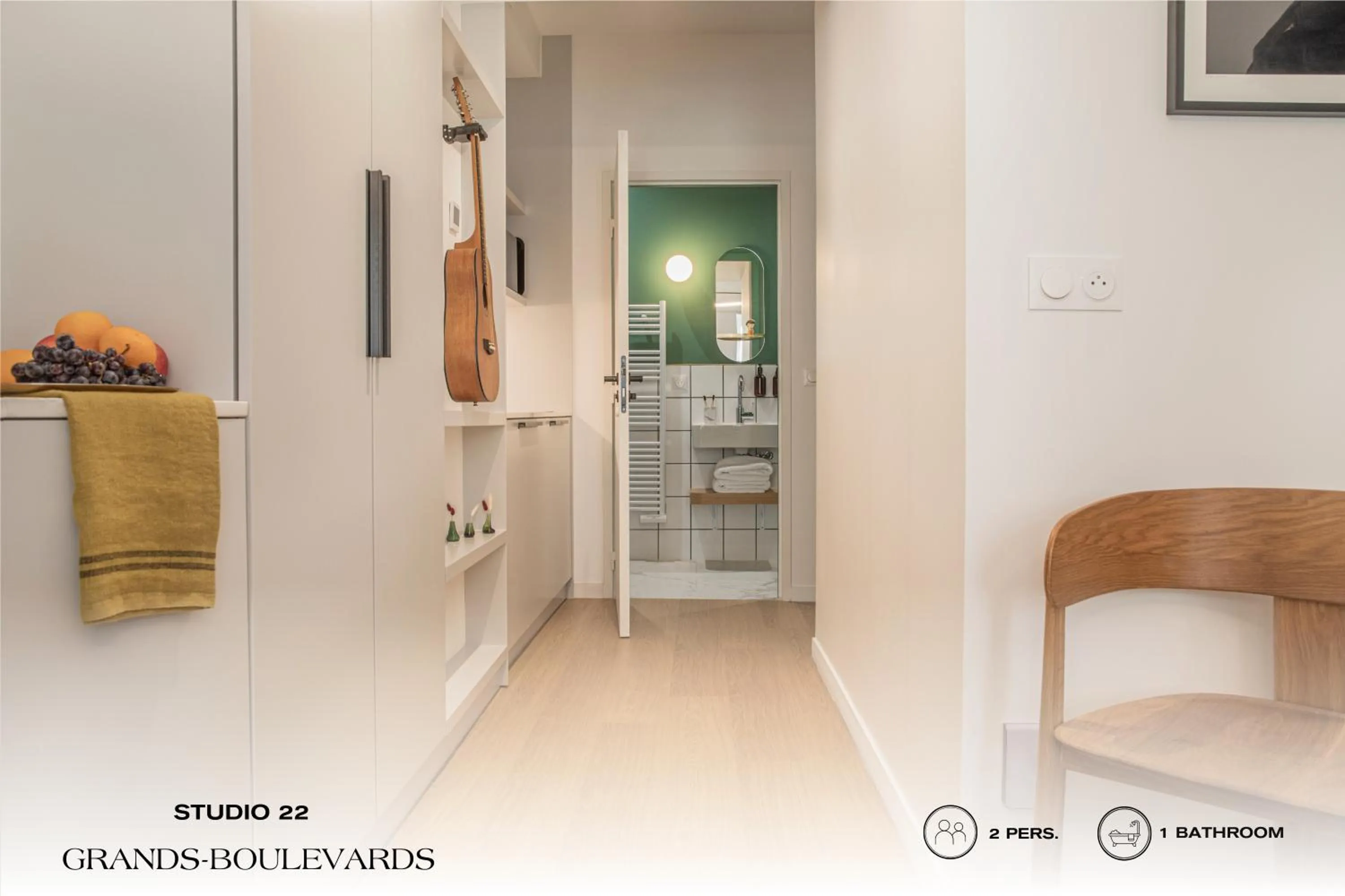 Bathroom in Beauquartier - Grands Boulevards