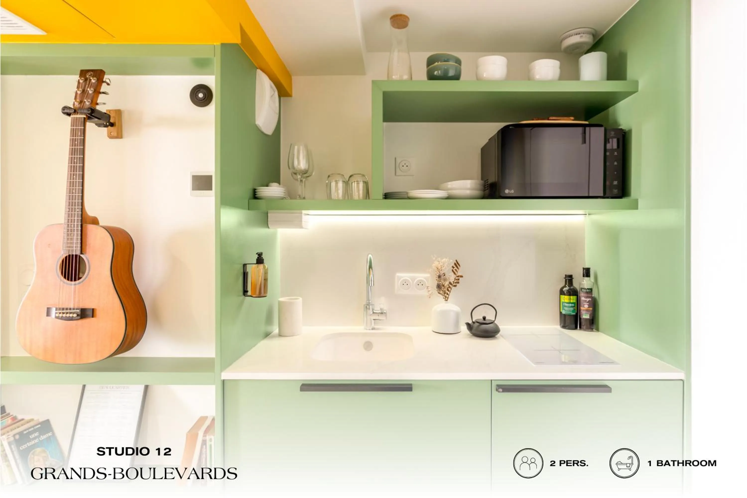 Kitchen or kitchenette in Beauquartier - Grands Boulevards