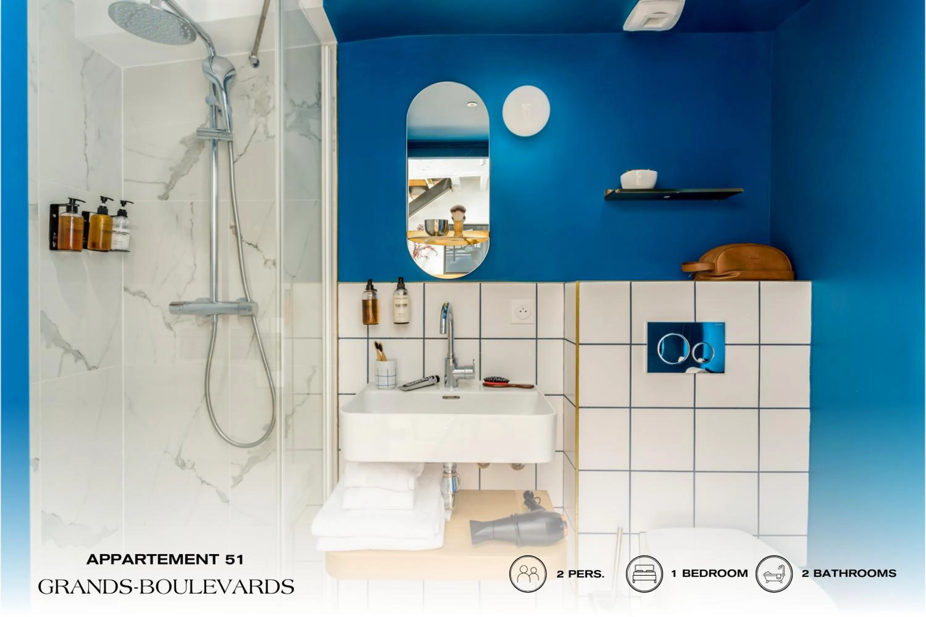 Shower in Beauquartier - Grands Boulevards