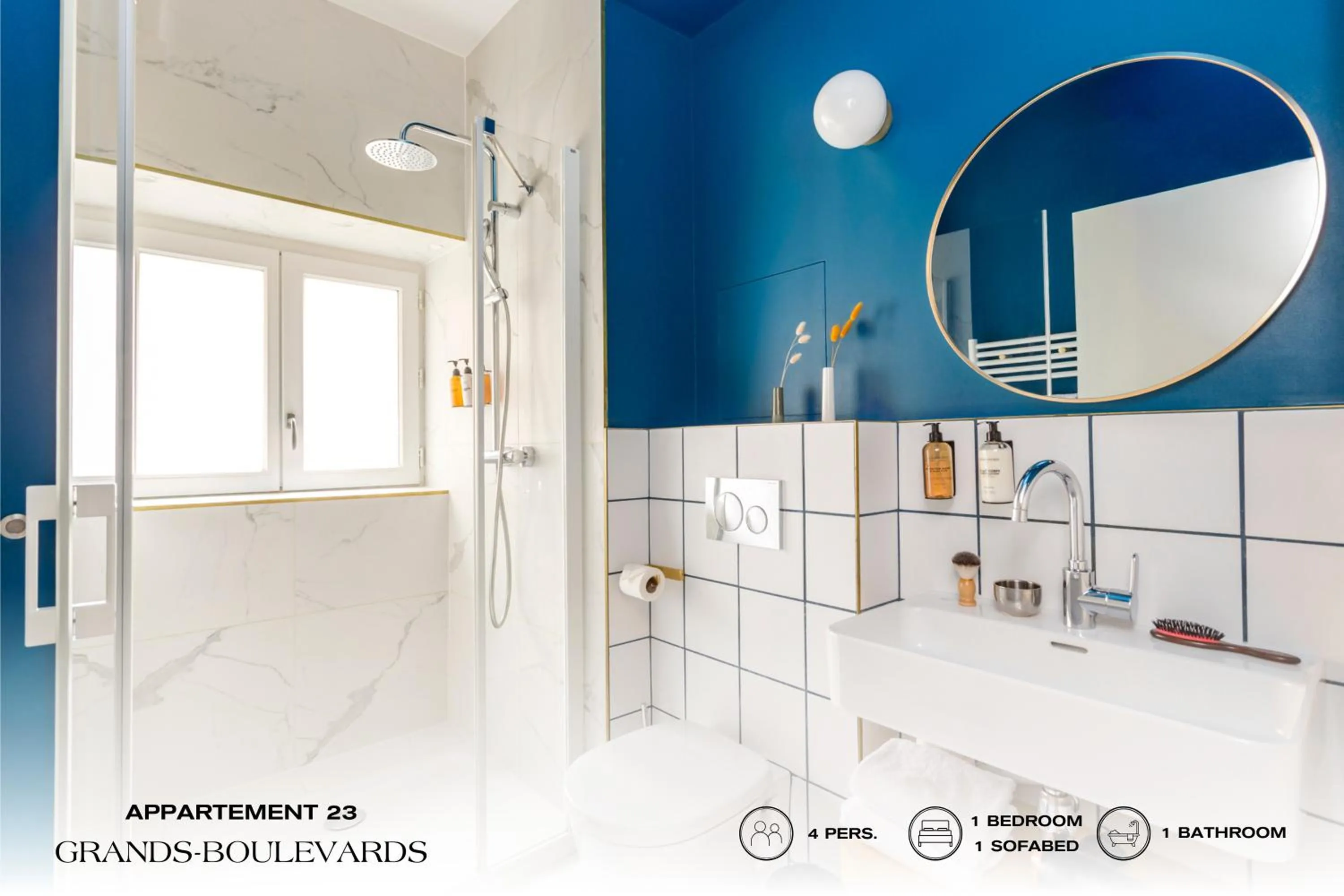 Shower in Beauquartier - Grands Boulevards