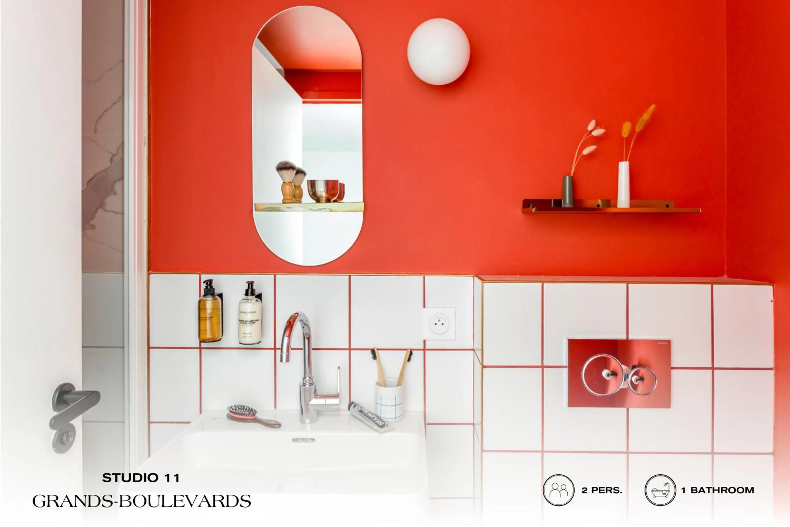 Bathroom in Beauquartier - Grands Boulevards