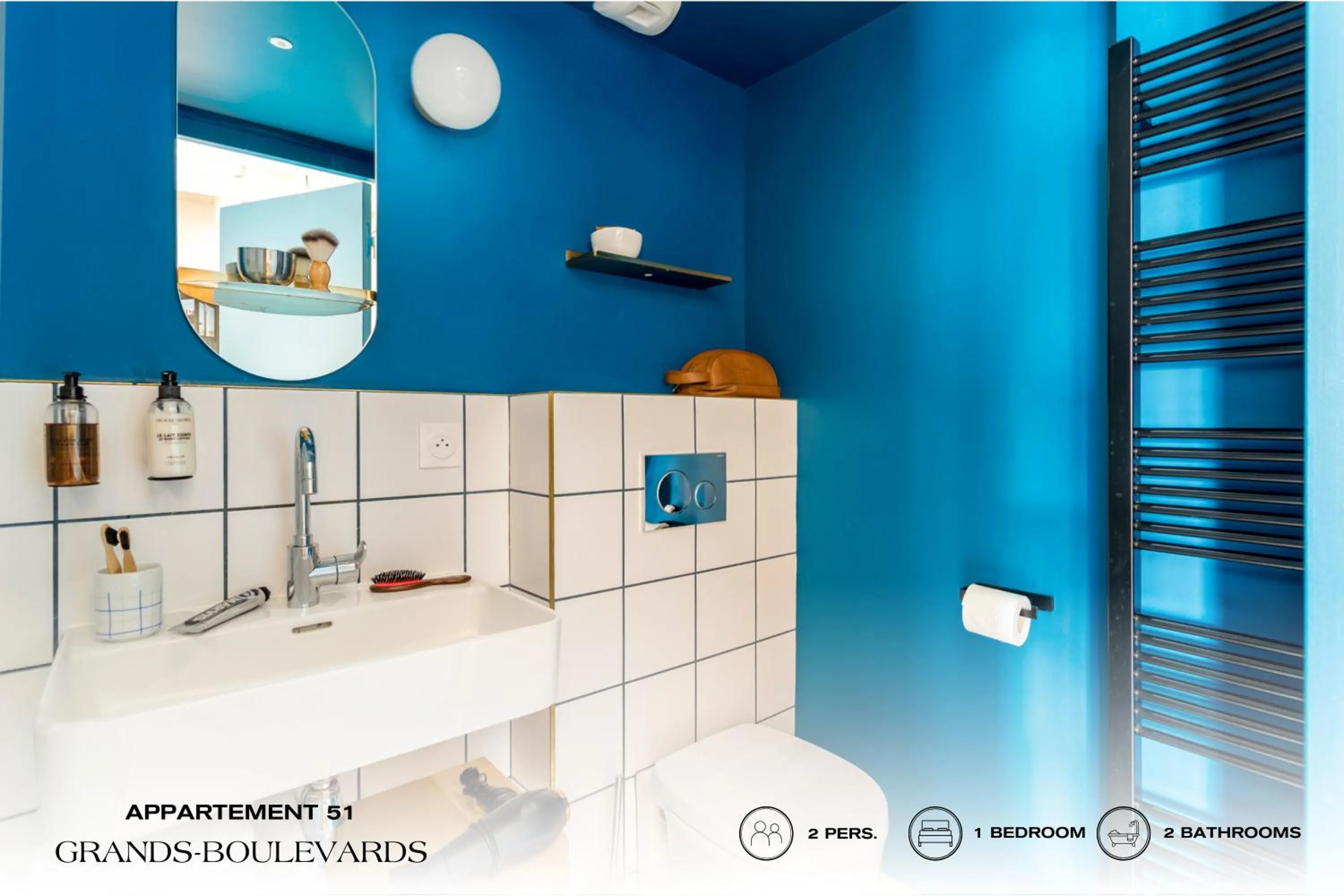 Toilet in Beauquartier - Grands Boulevards