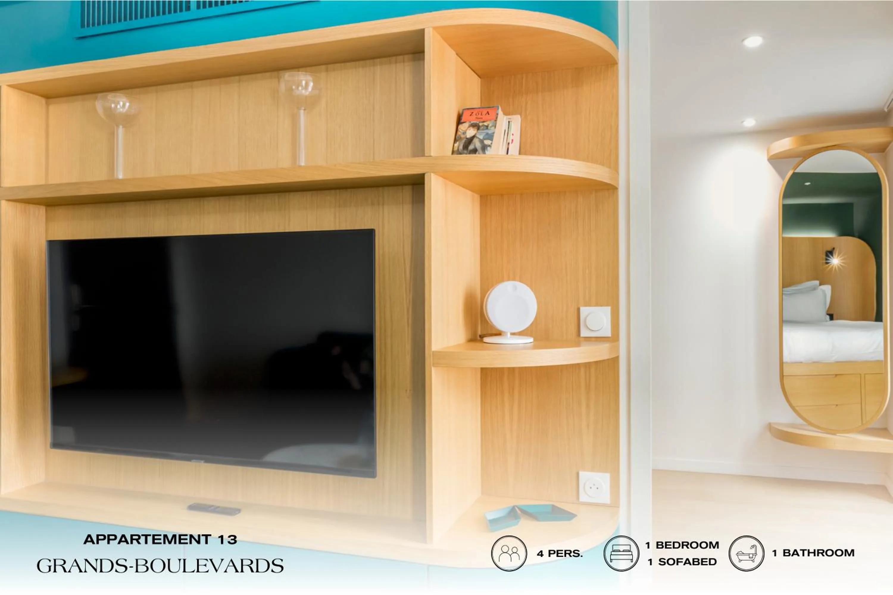 TV and multimedia in Beauquartier - Grands Boulevards