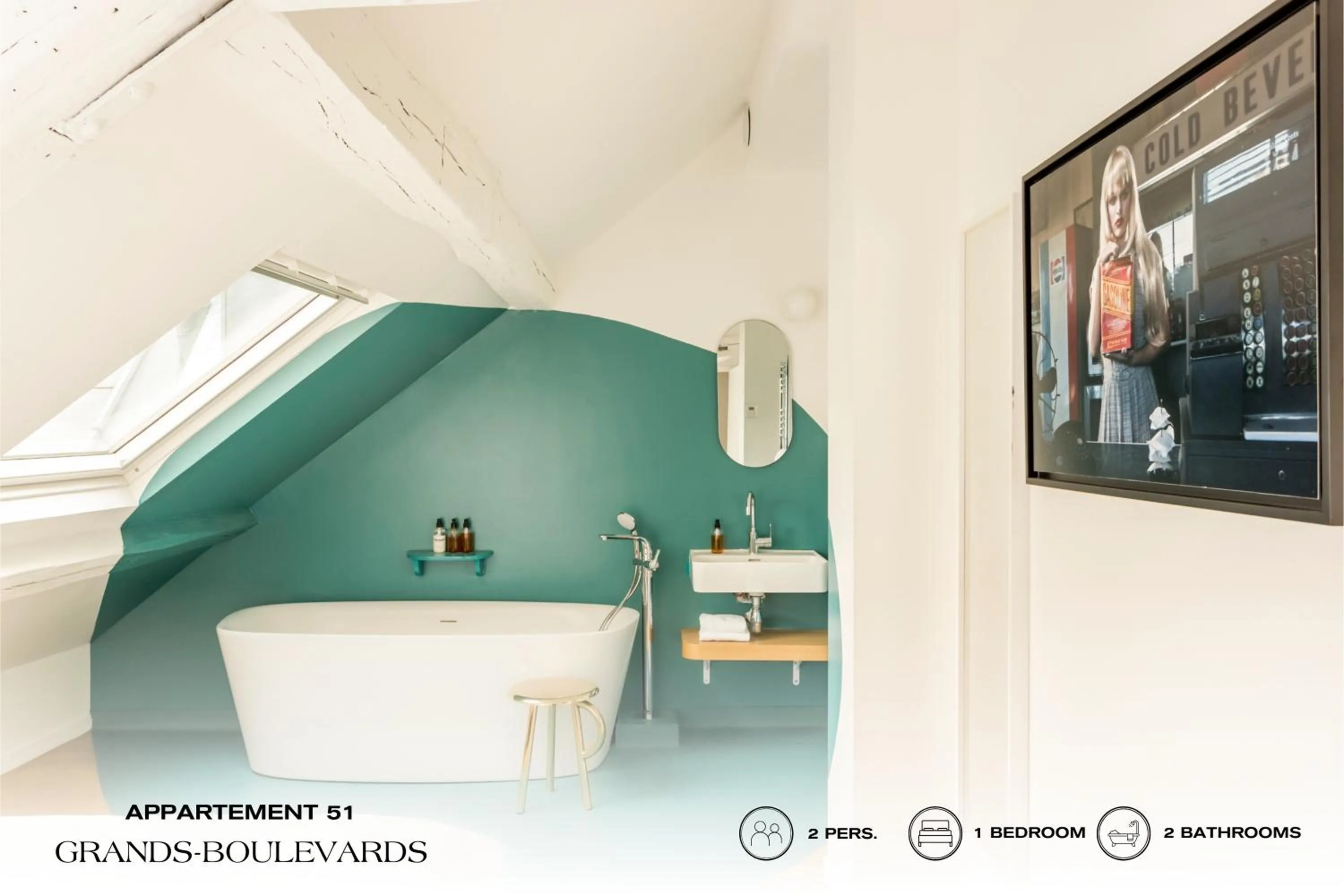 Bedroom in Beauquartier - Grands Boulevards