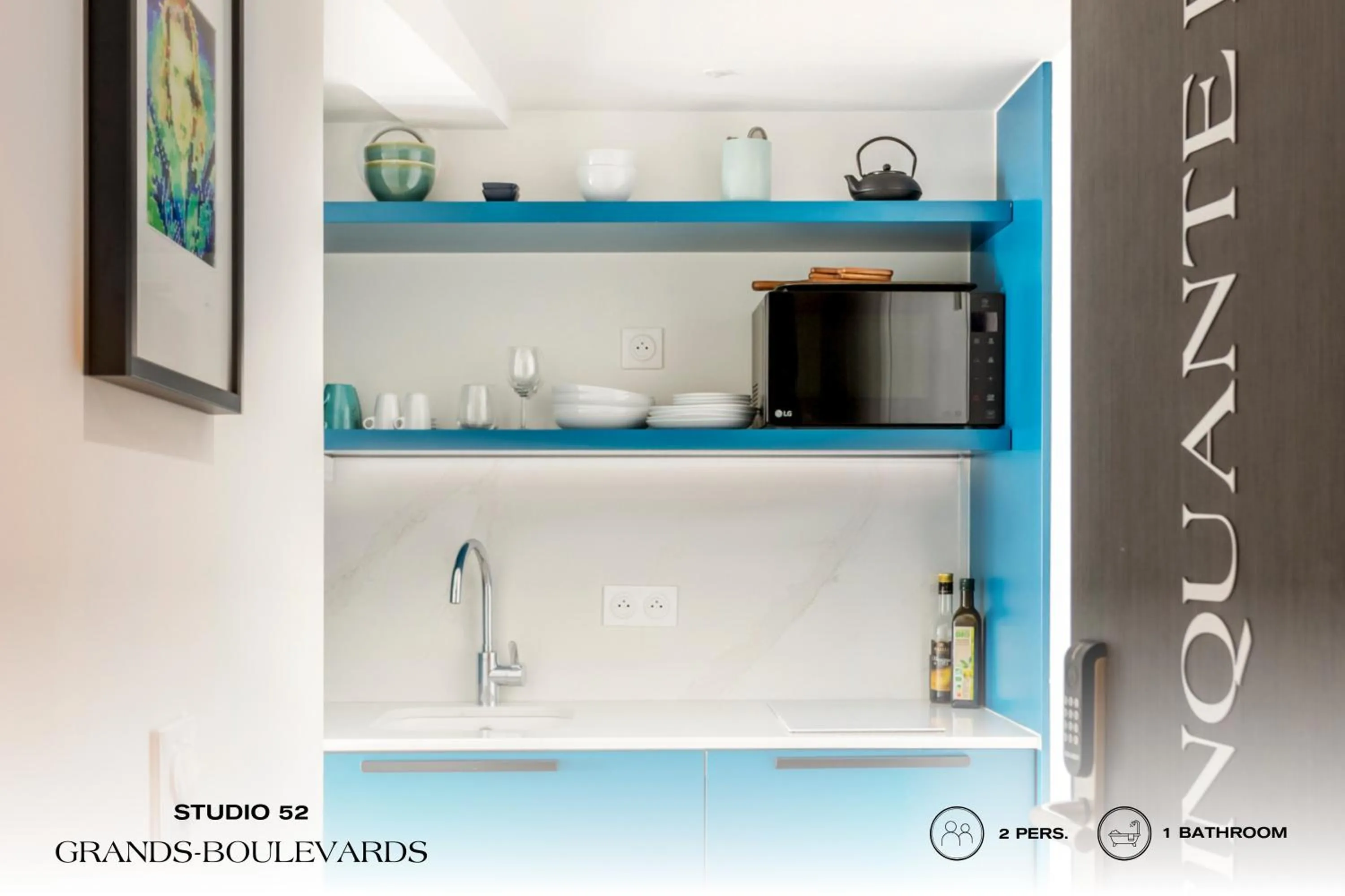 Kitchen or kitchenette in Beauquartier - Grands Boulevards