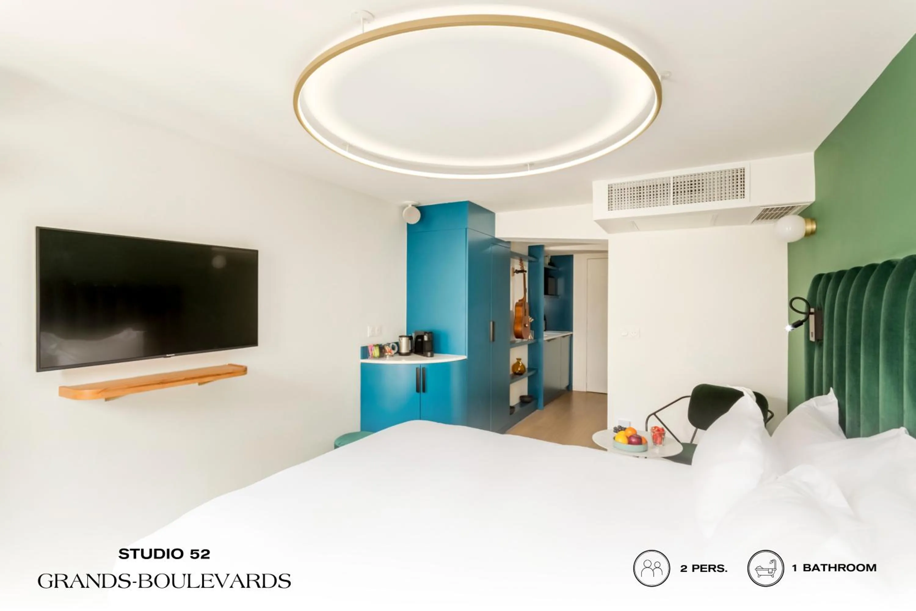 Bed in Beauquartier - Grands Boulevards