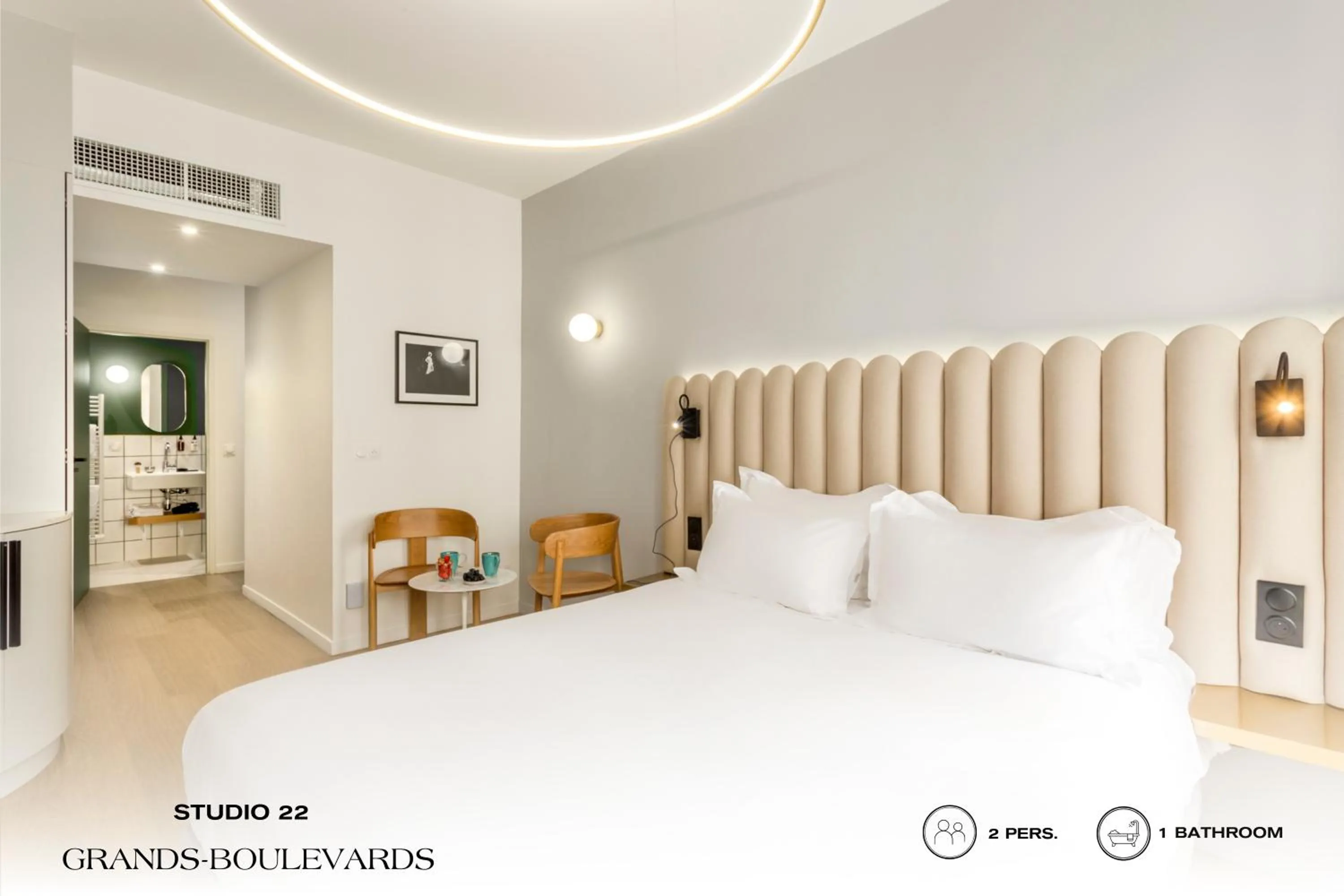 Bed in Beauquartier - Grands Boulevards