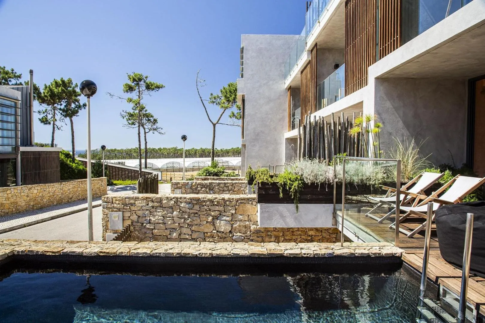 Patio in Areias do Seixo Villas