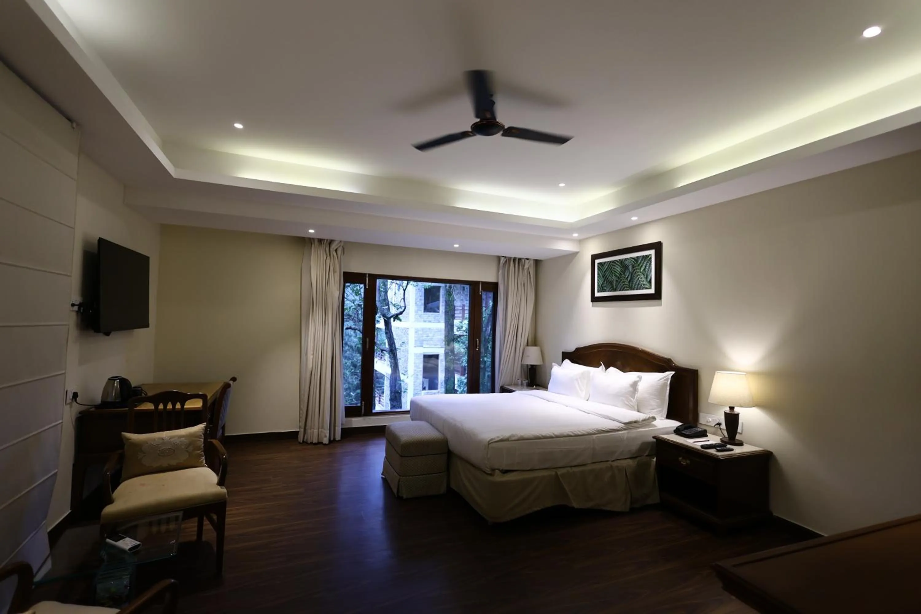 Bedroom, Bed in Punarnava Resort & Spa