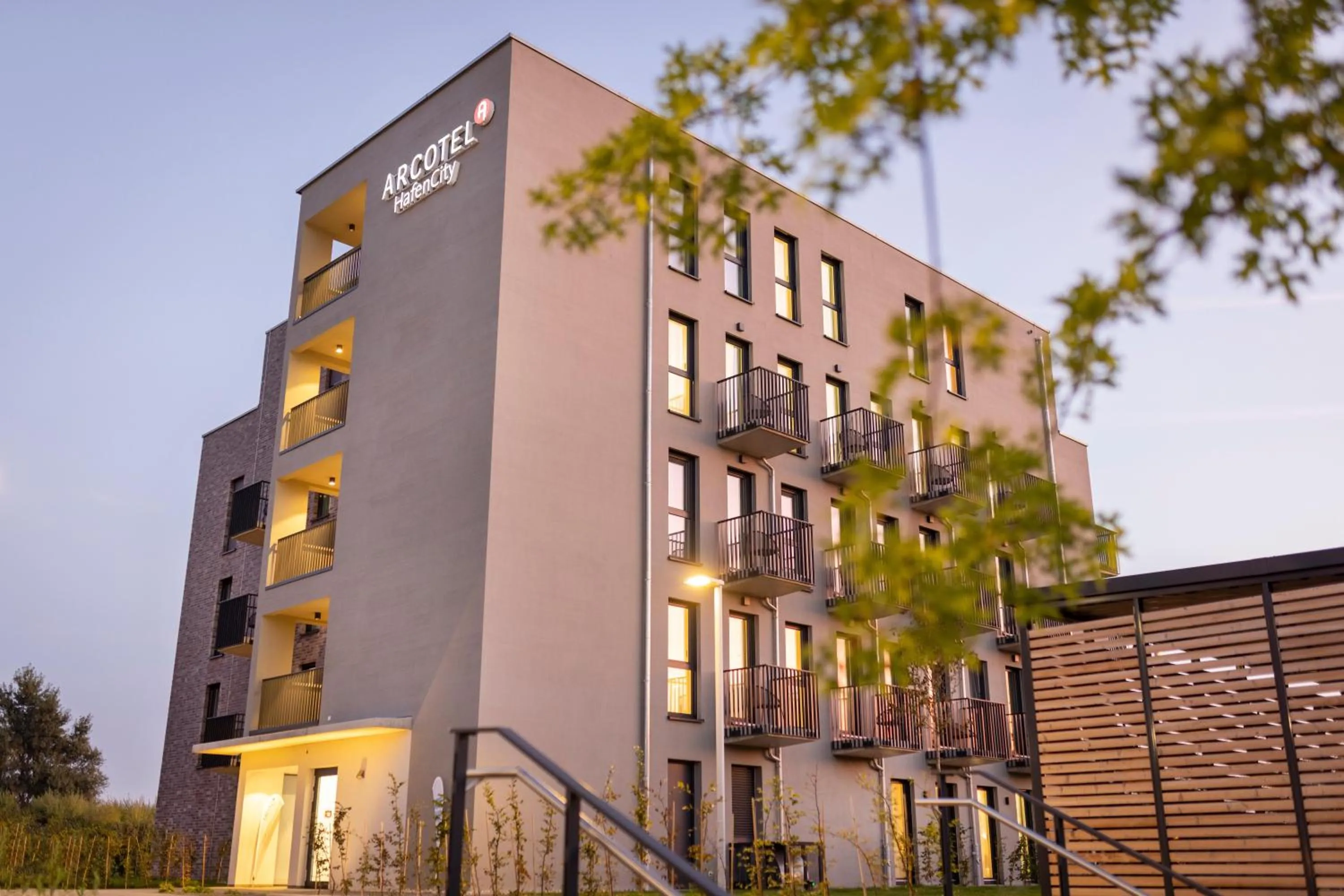 Property building in ARCOTEL HafenCity Dresden