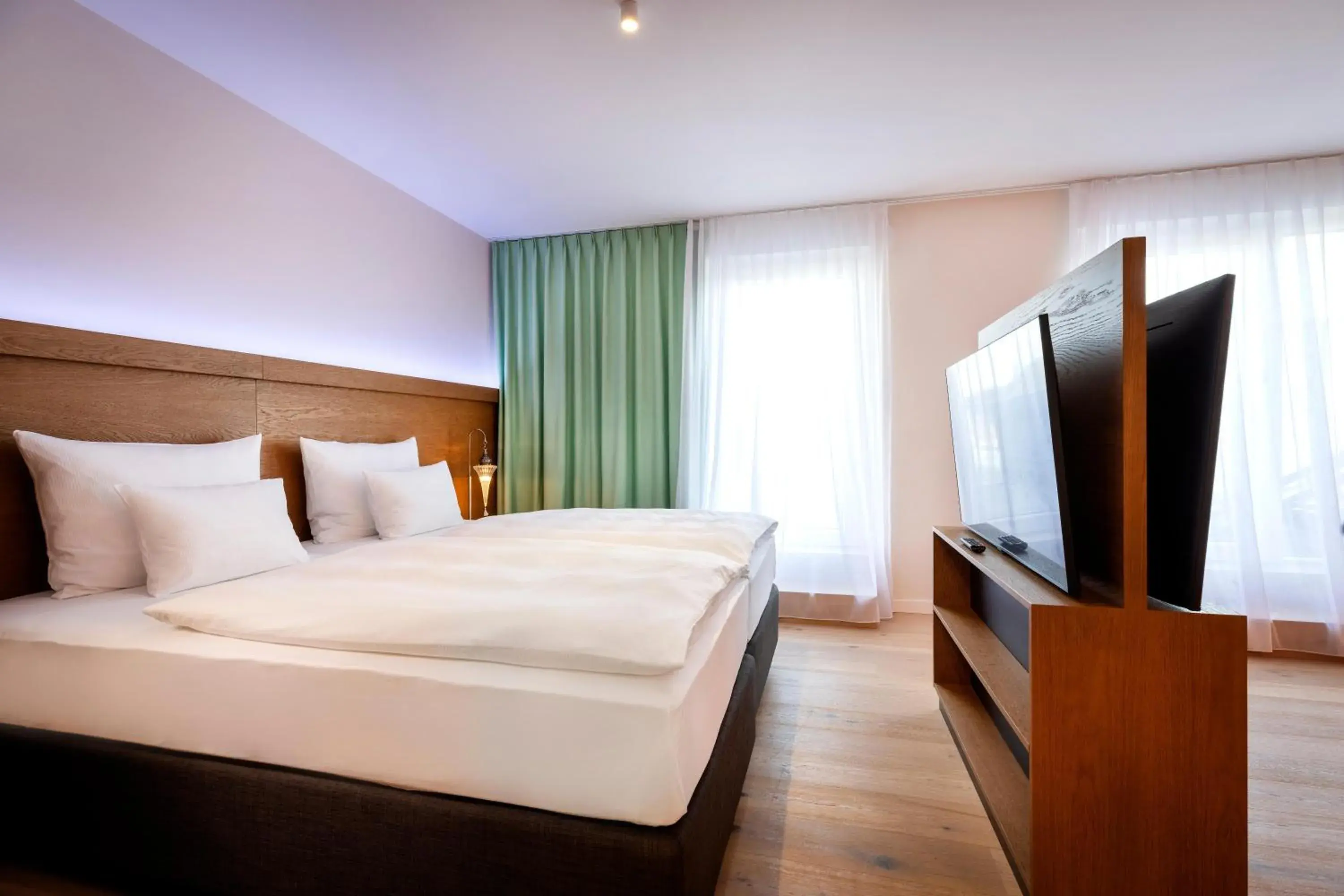 Bed in ARCOTEL HafenCity Dresden Bed in ARCOTEL HafenCity Dresden