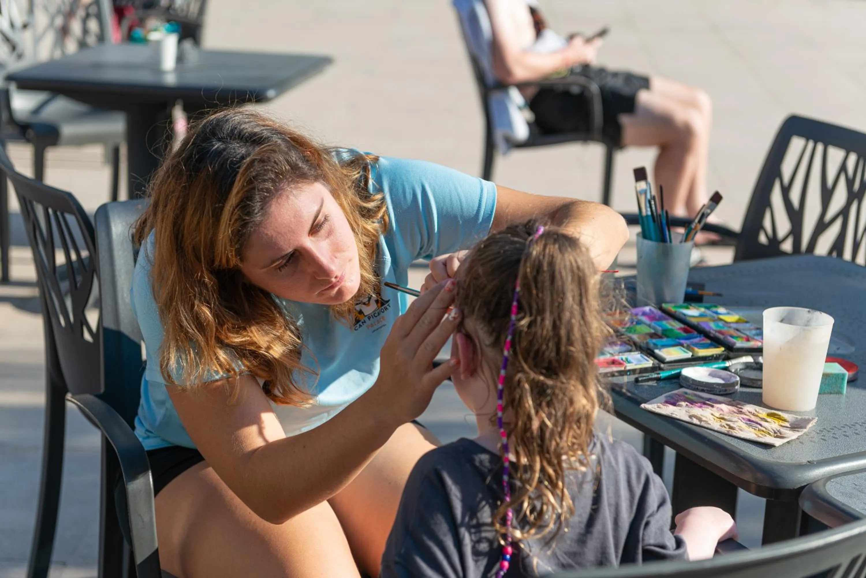 children in Can Picafort Palace