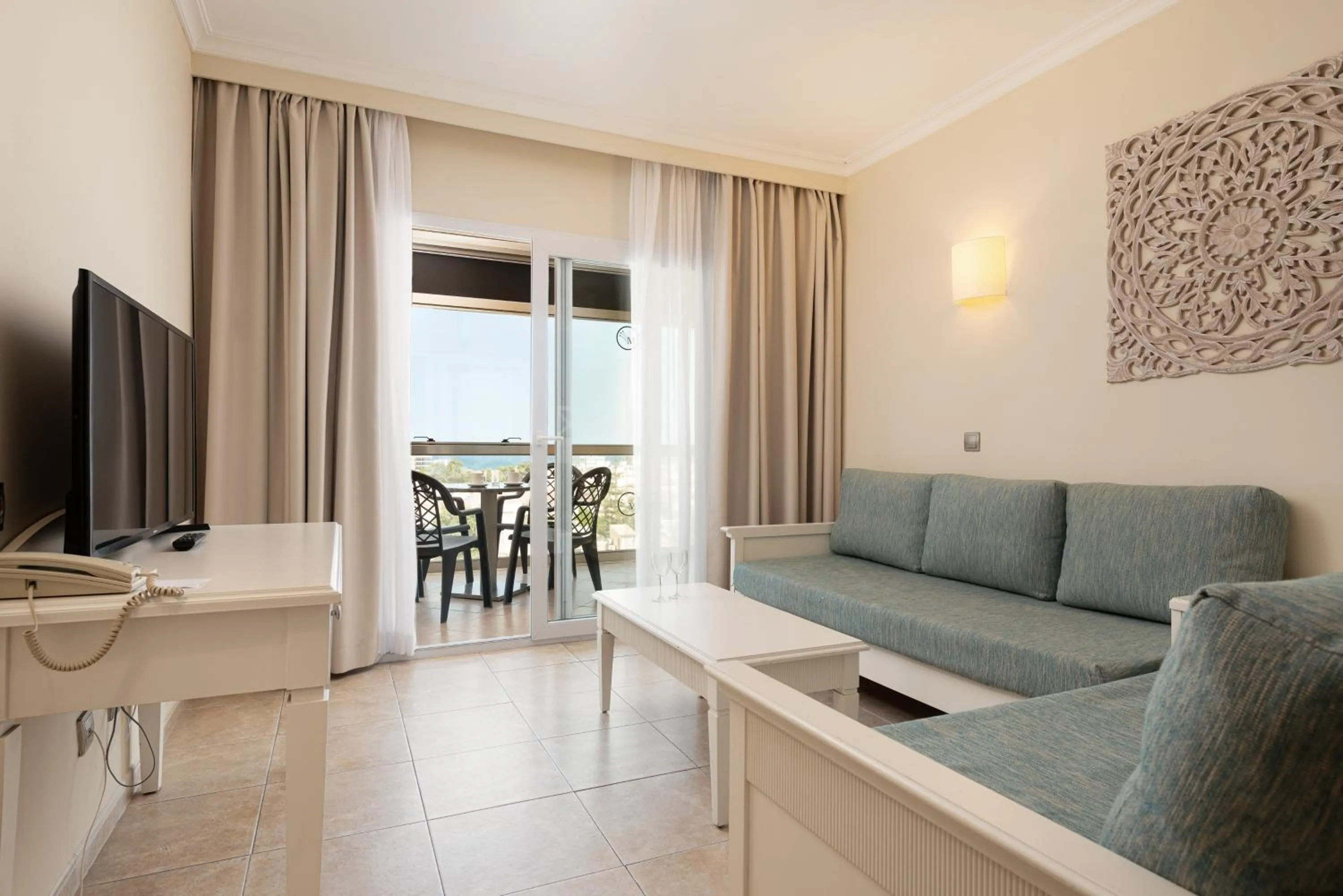 Living room in Can Picafort Palace