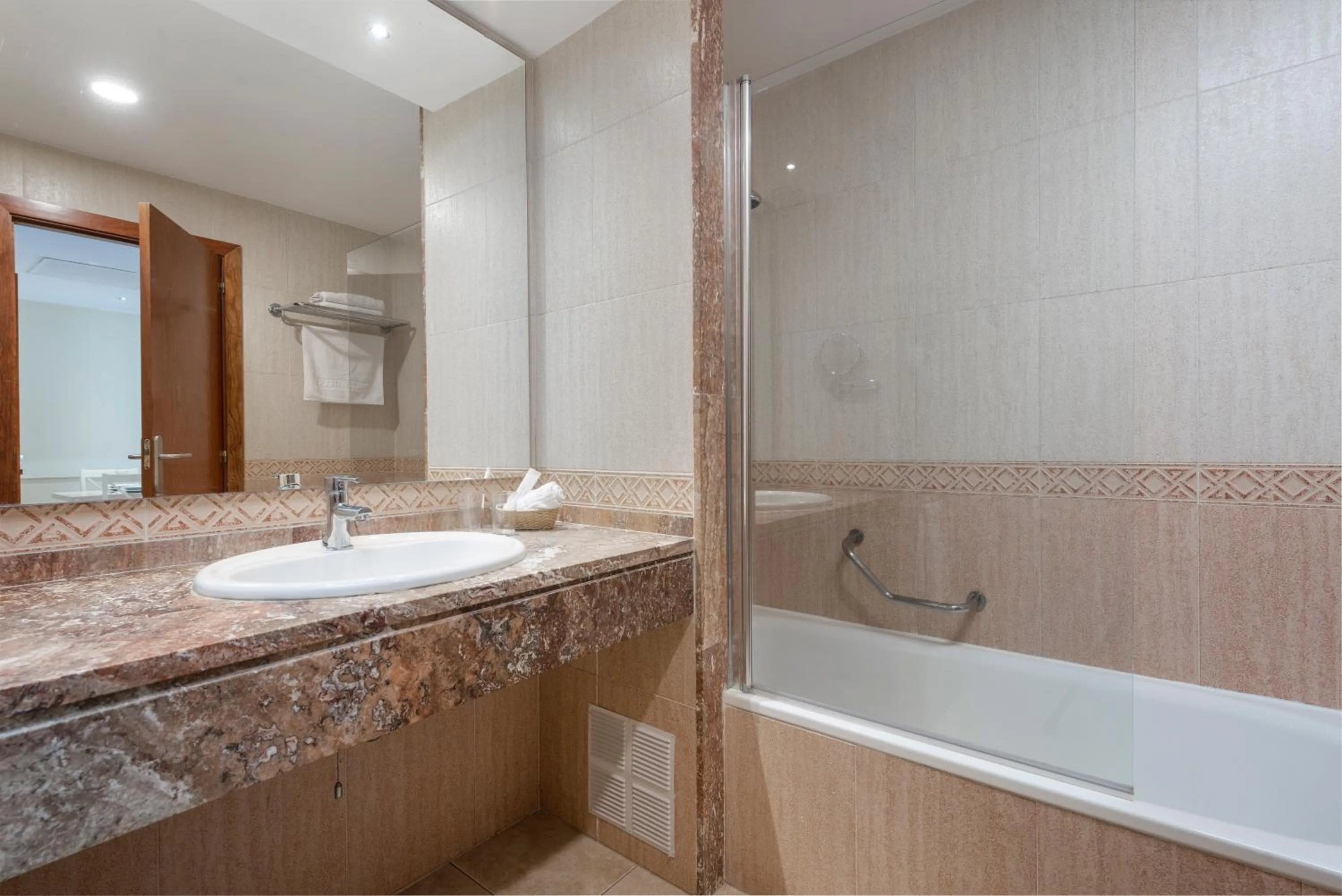 Bathroom in Can Picafort Palace