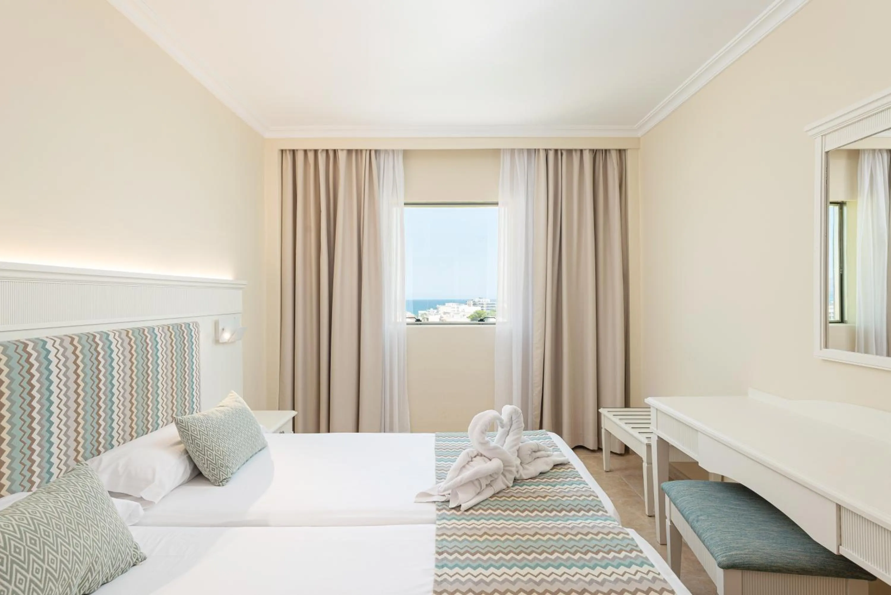 Bed in Can Picafort Palace