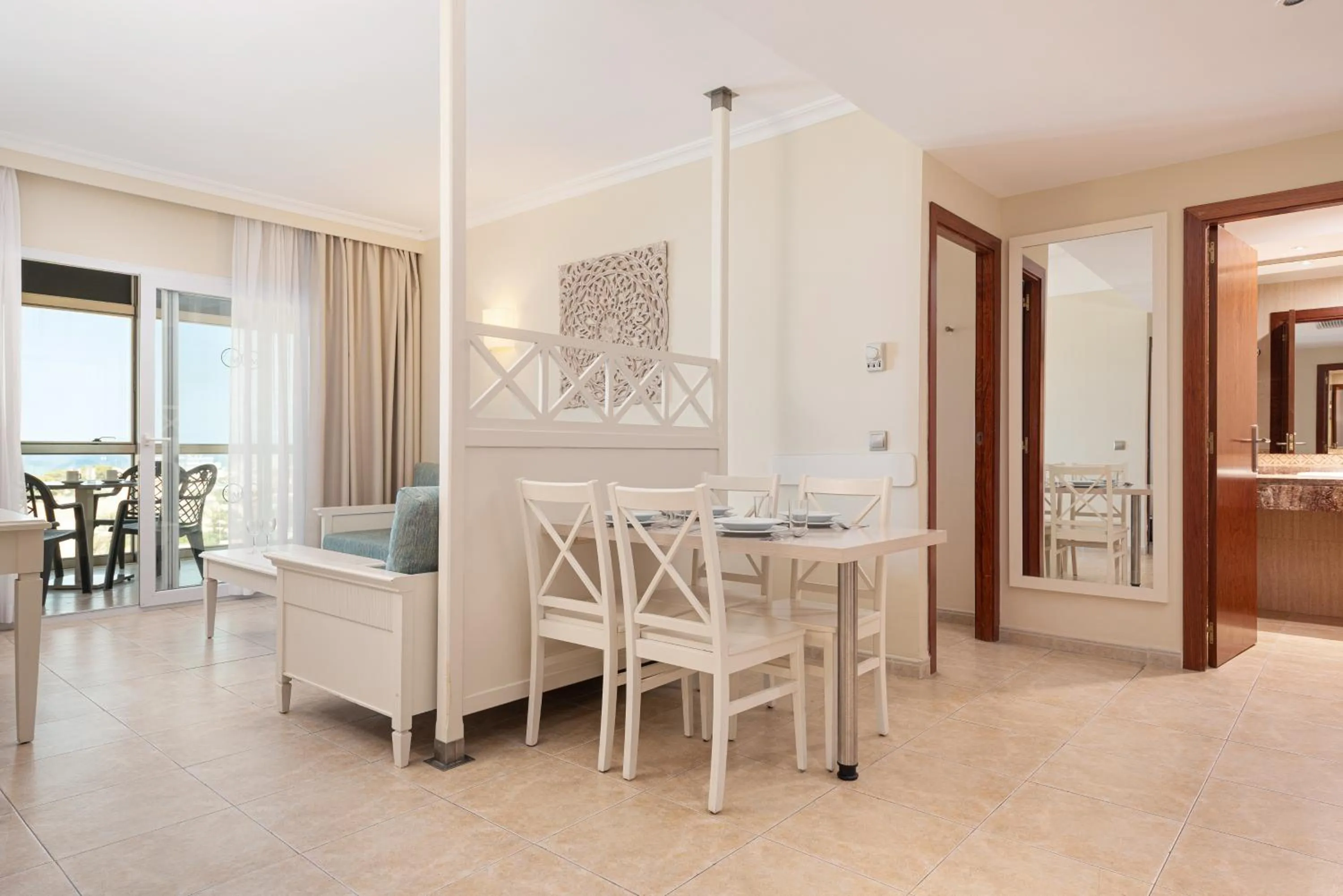 Dining area in Can Picafort Palace