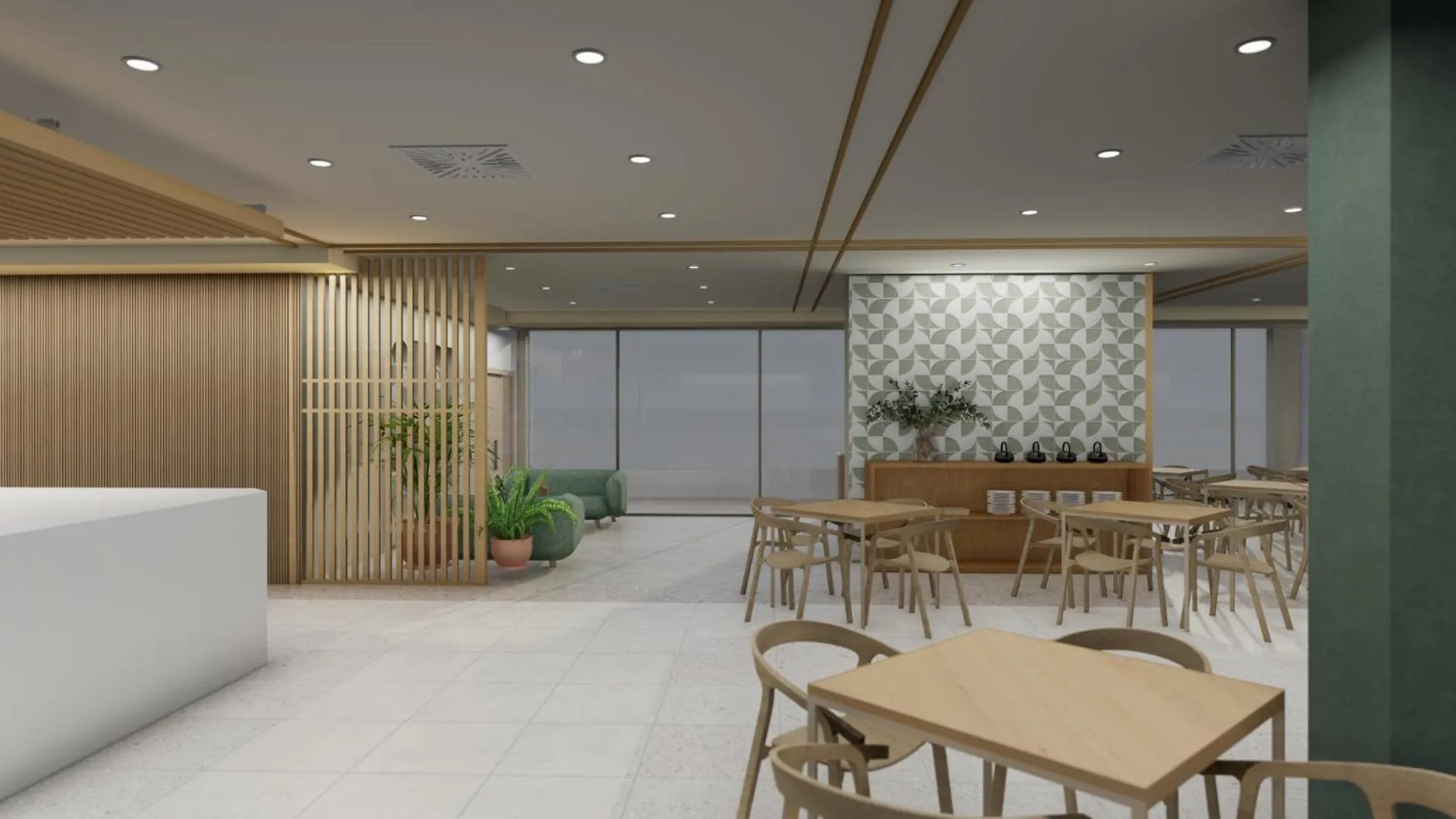 Dining area in Can Picafort Palace