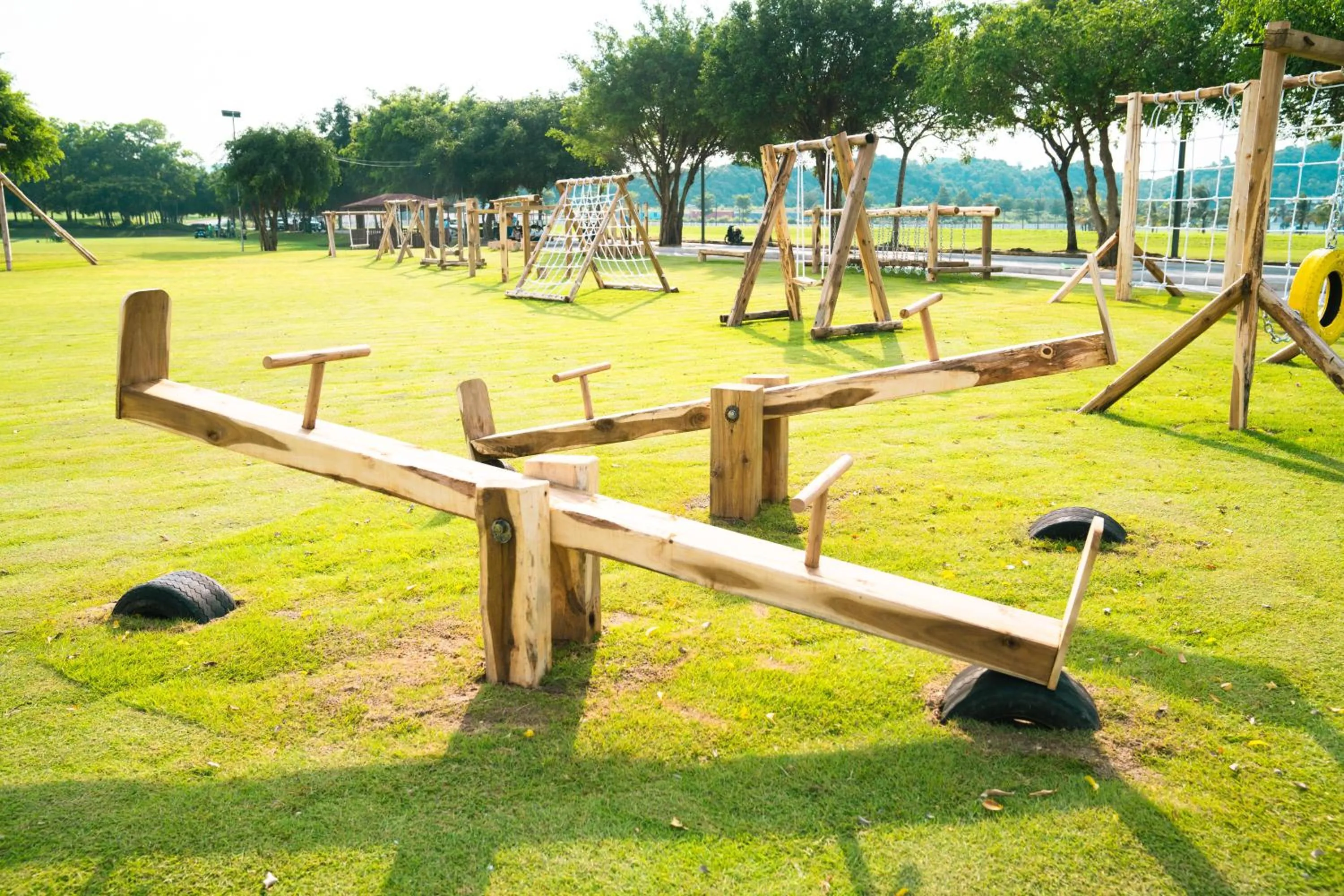 Children play ground in The Five Resort & Golf Hoang Gia Ninh Binh
