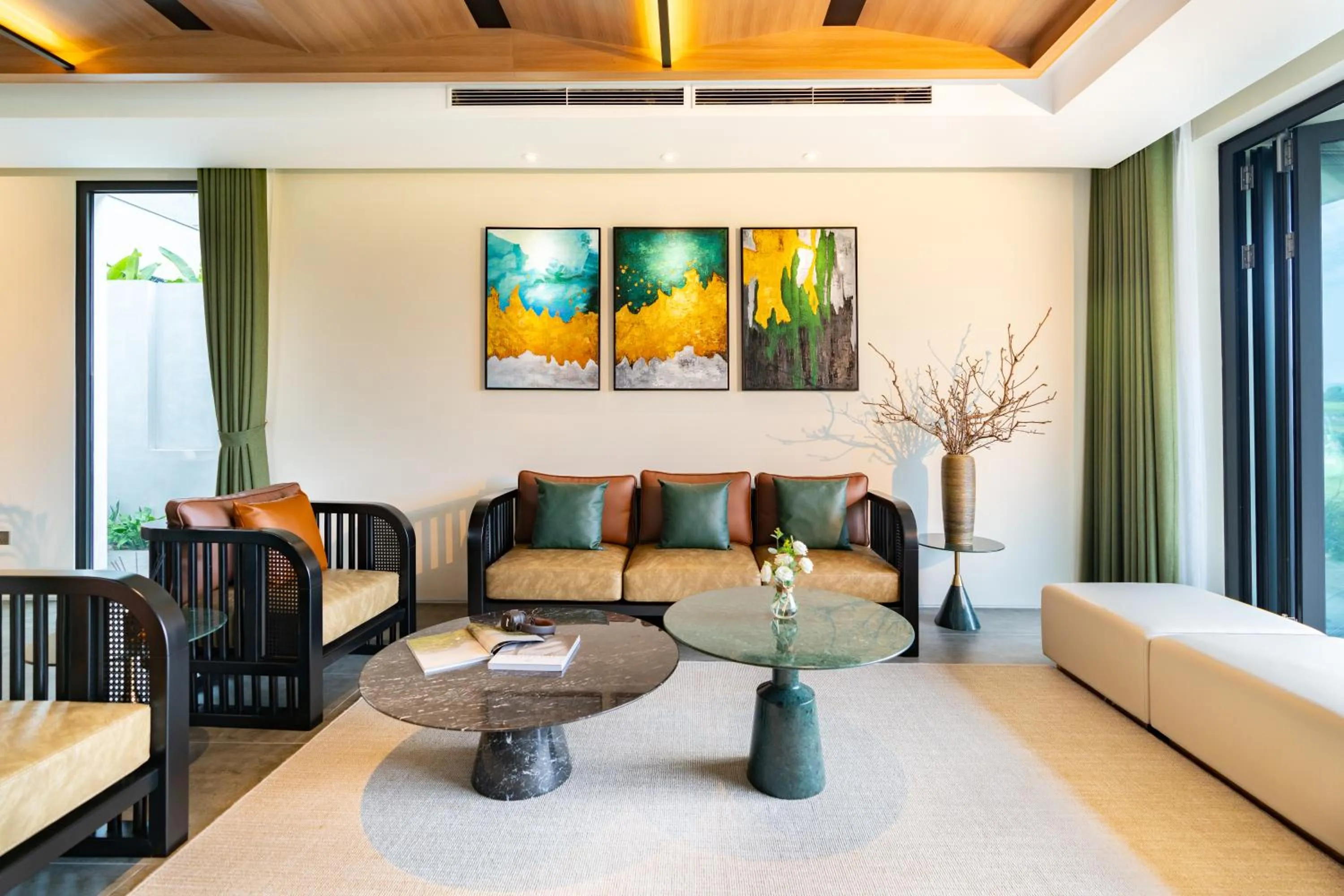 Living room in The Five Resort & Golf Hoang Gia Ninh Binh