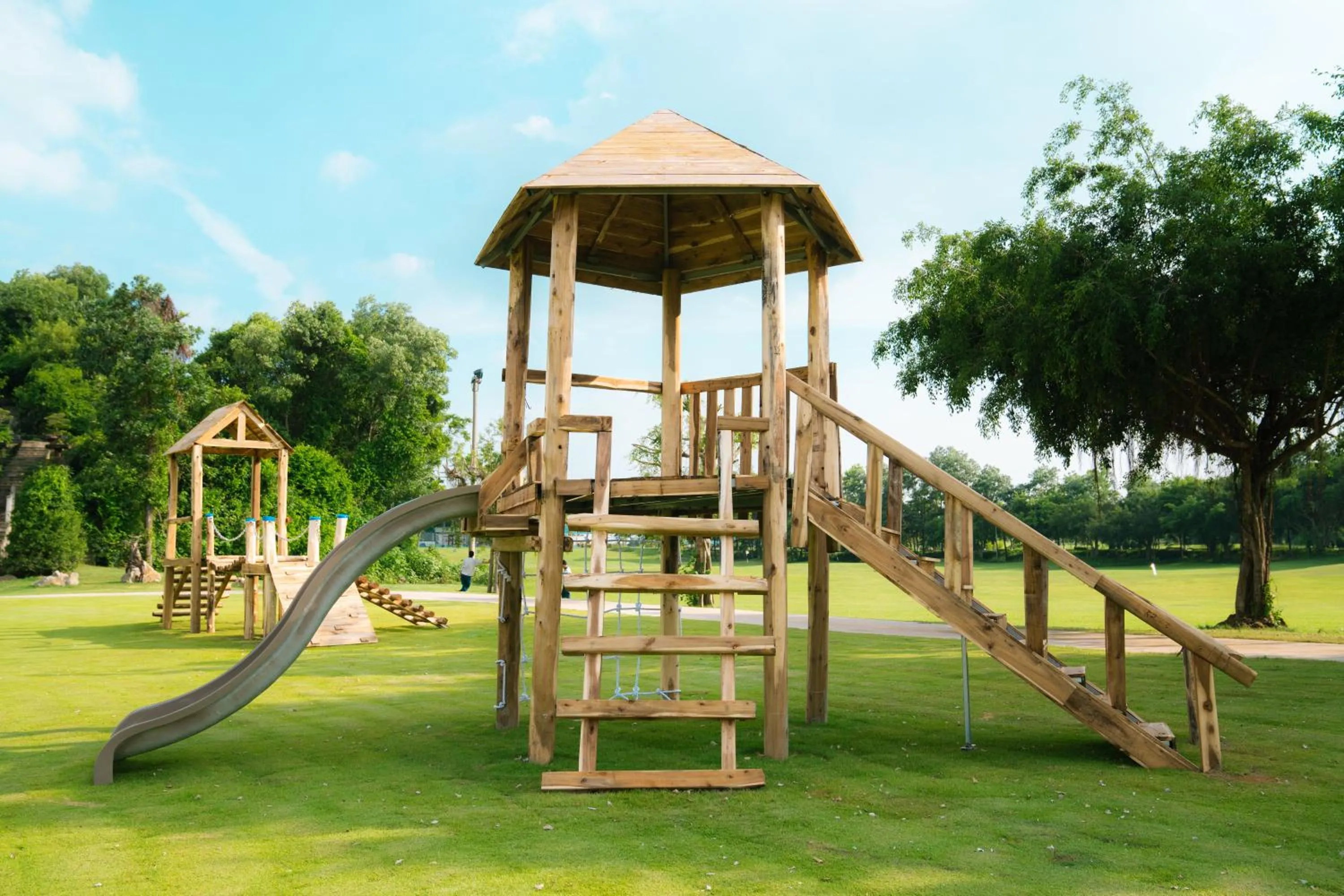 Children play ground in The Five Resort & Golf Hoang Gia Ninh Binh